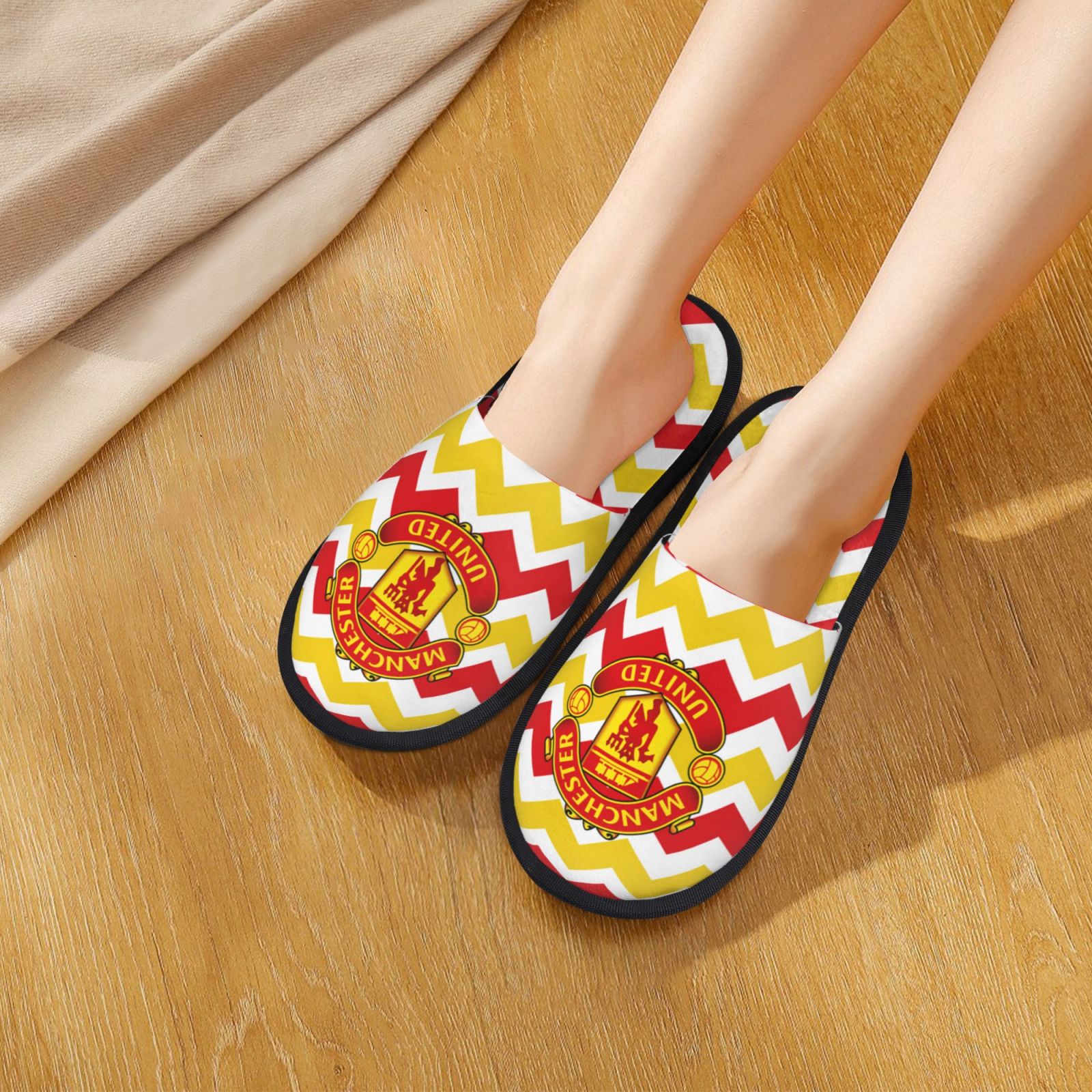 Manchester United Cotton Slippers FSP2227 - Soccerfana
