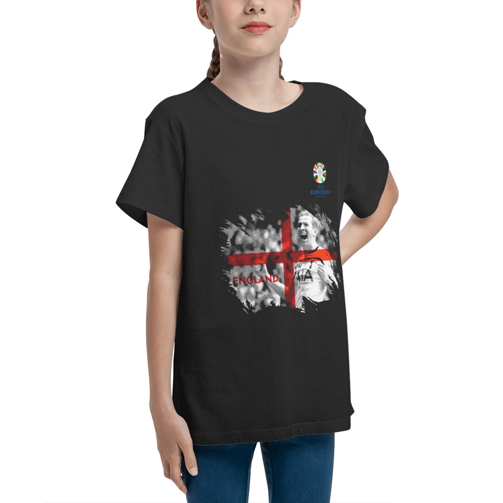 Kid's England EURO 2024 Teenage T-shirt TET1711 - Soccerfana