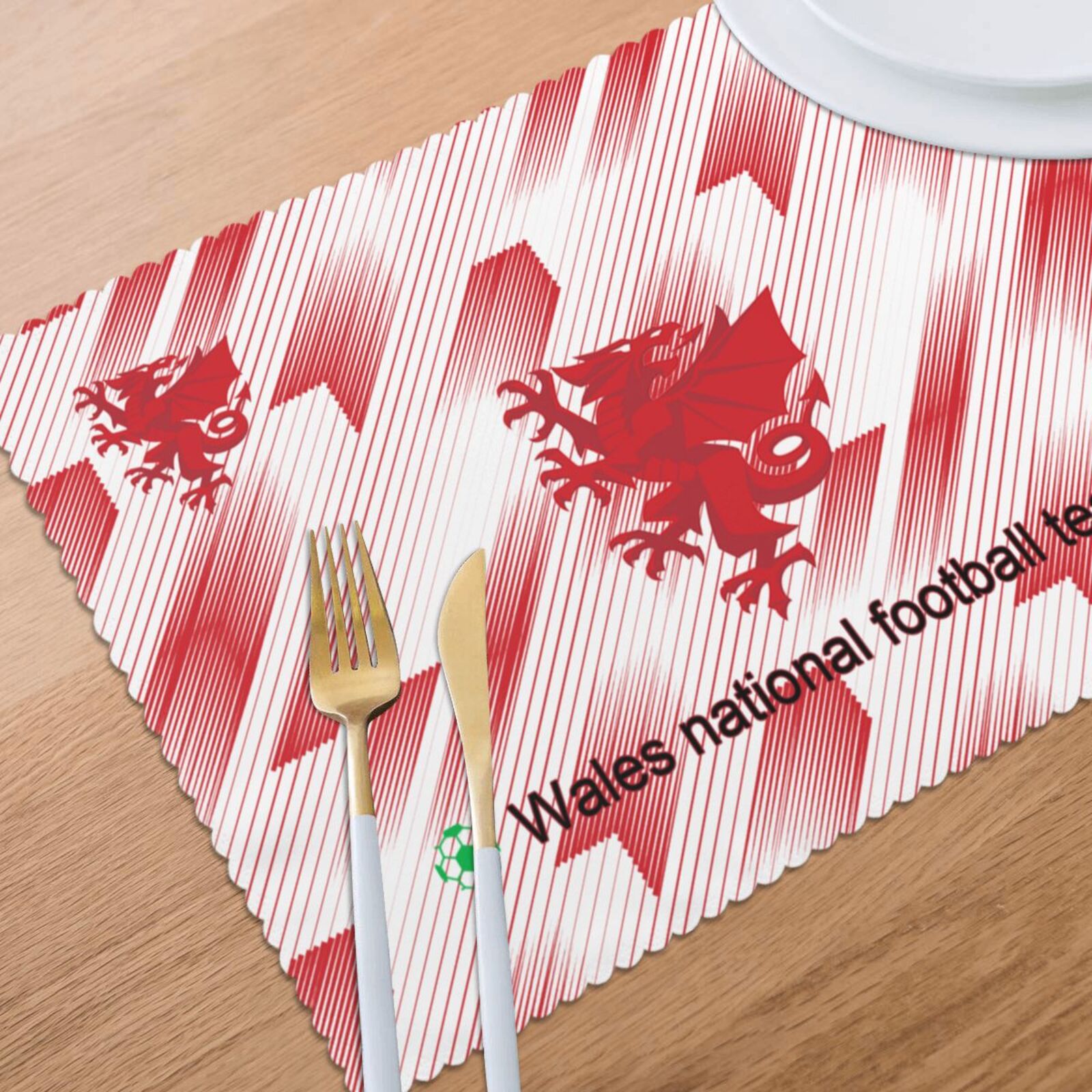 Wales Placemat Set Of 6 PFD2309 - Soccerfana