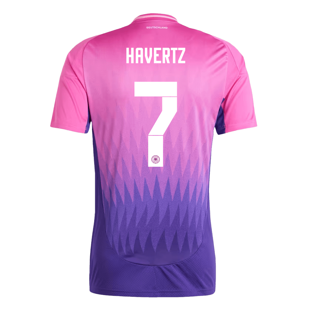Kai Havertz #7 Germany Away Jersey EURO 2024 - Soccerfana