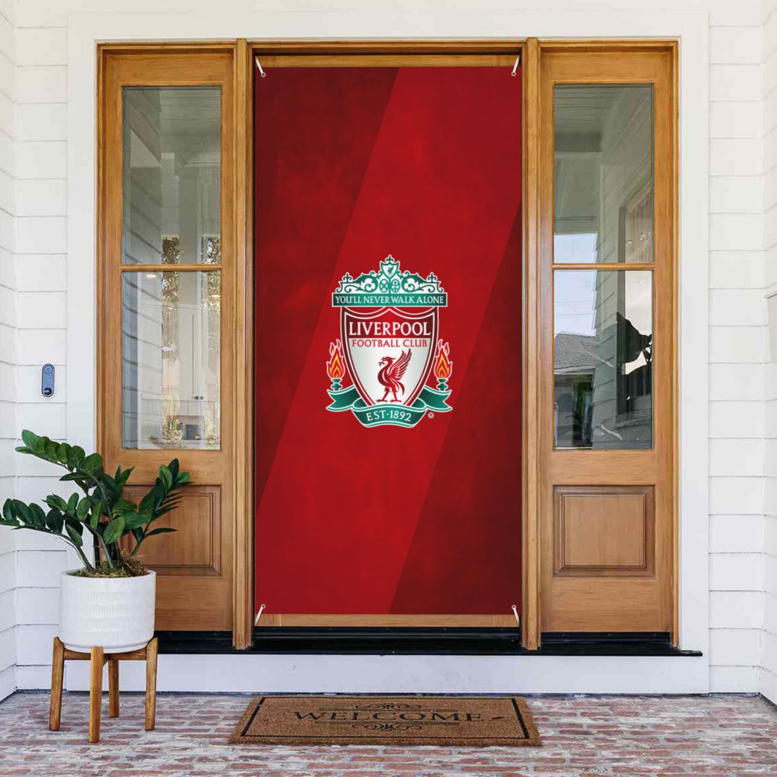 Liverpool Door Cover Decorated Banner DCB2787 - Soccerfana