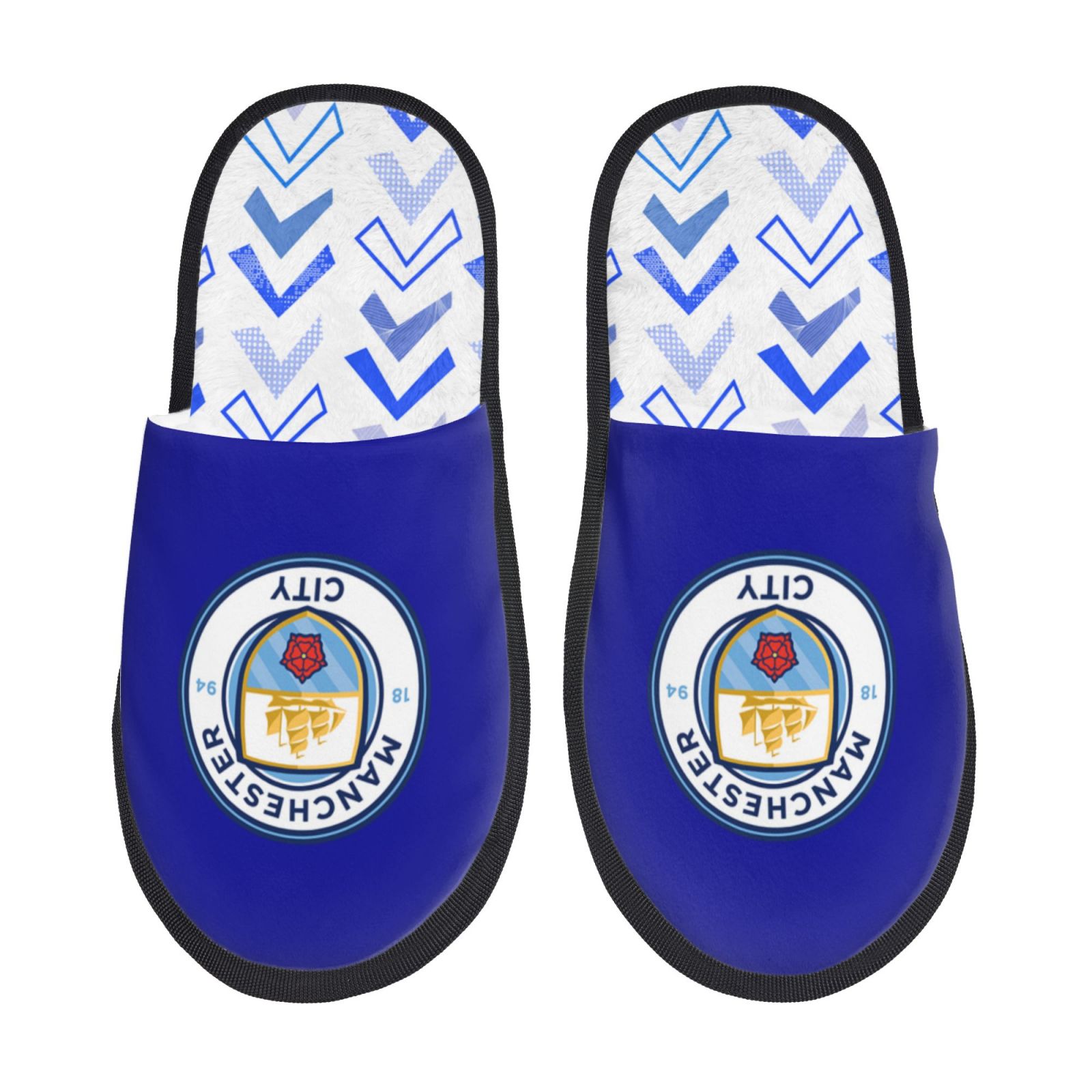 Manchester City Cotton Slippers FSP2231 - Soccerfana