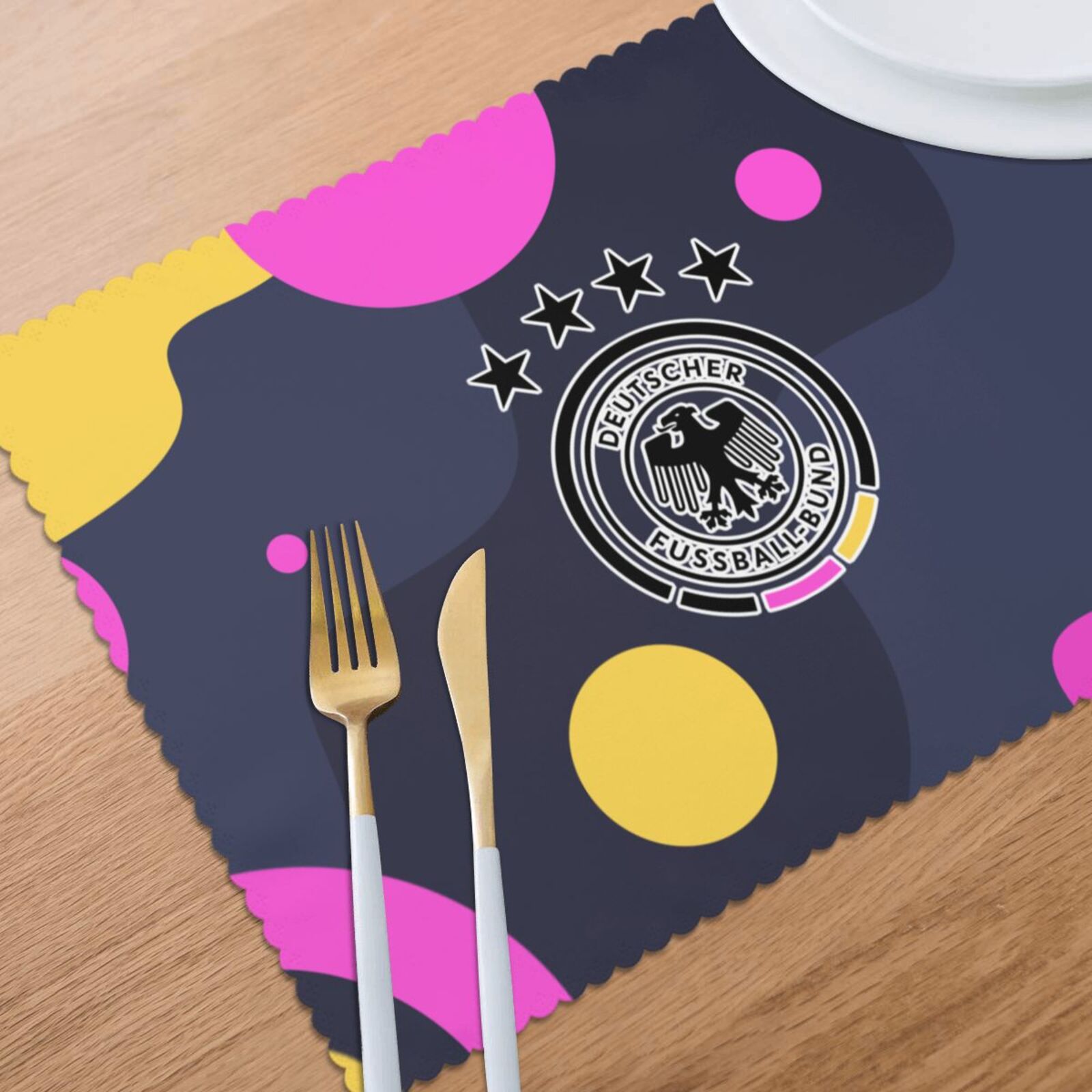 Germany Placemat Set Of 6 PFD2296 - Soccerfana