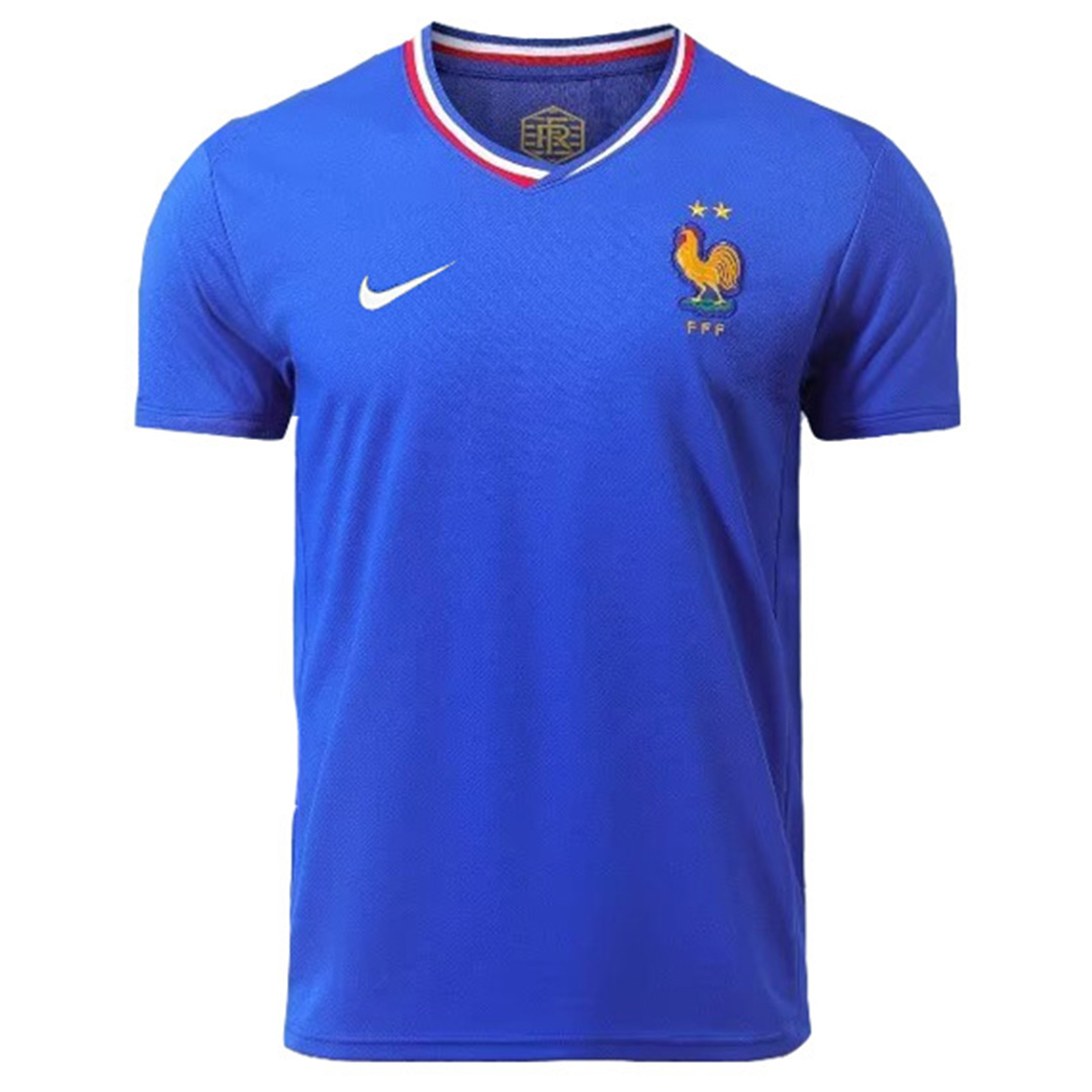 France Home Jersey EURO 2024 - Soccerfana
