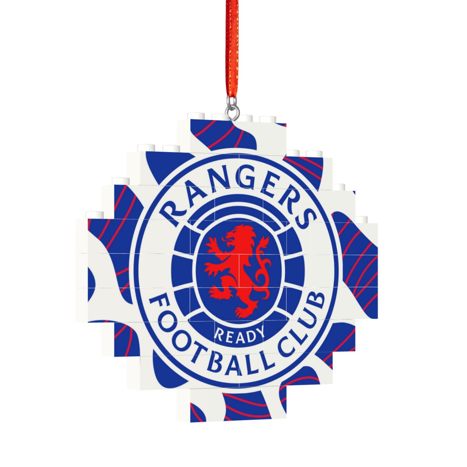Rangers Building Block Puzzle Ornament BBP2181 - Soccerfana