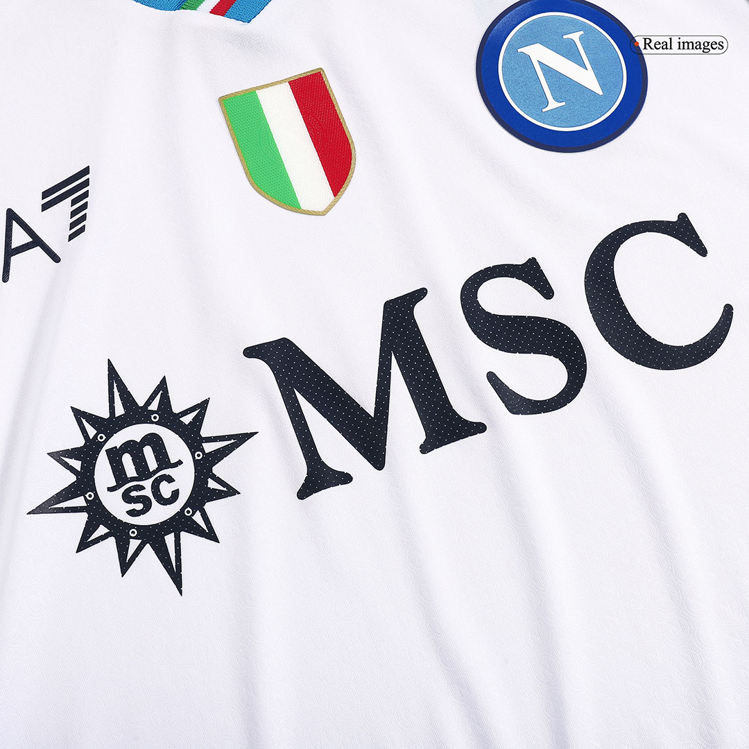 SSC Napoli Champion League Away Jersey 23/24 - Soccerfana