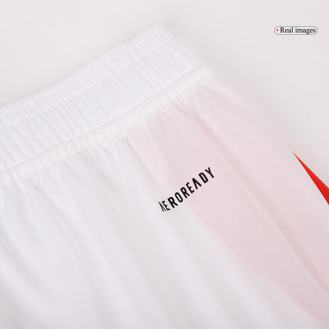 Manchester United Home Shorts 2024/25 - Soccerfana