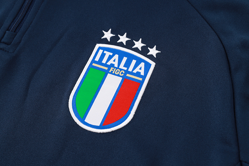 Italy Long Sleeve Track Suit 2024/25 MEN552 - Soccerfana