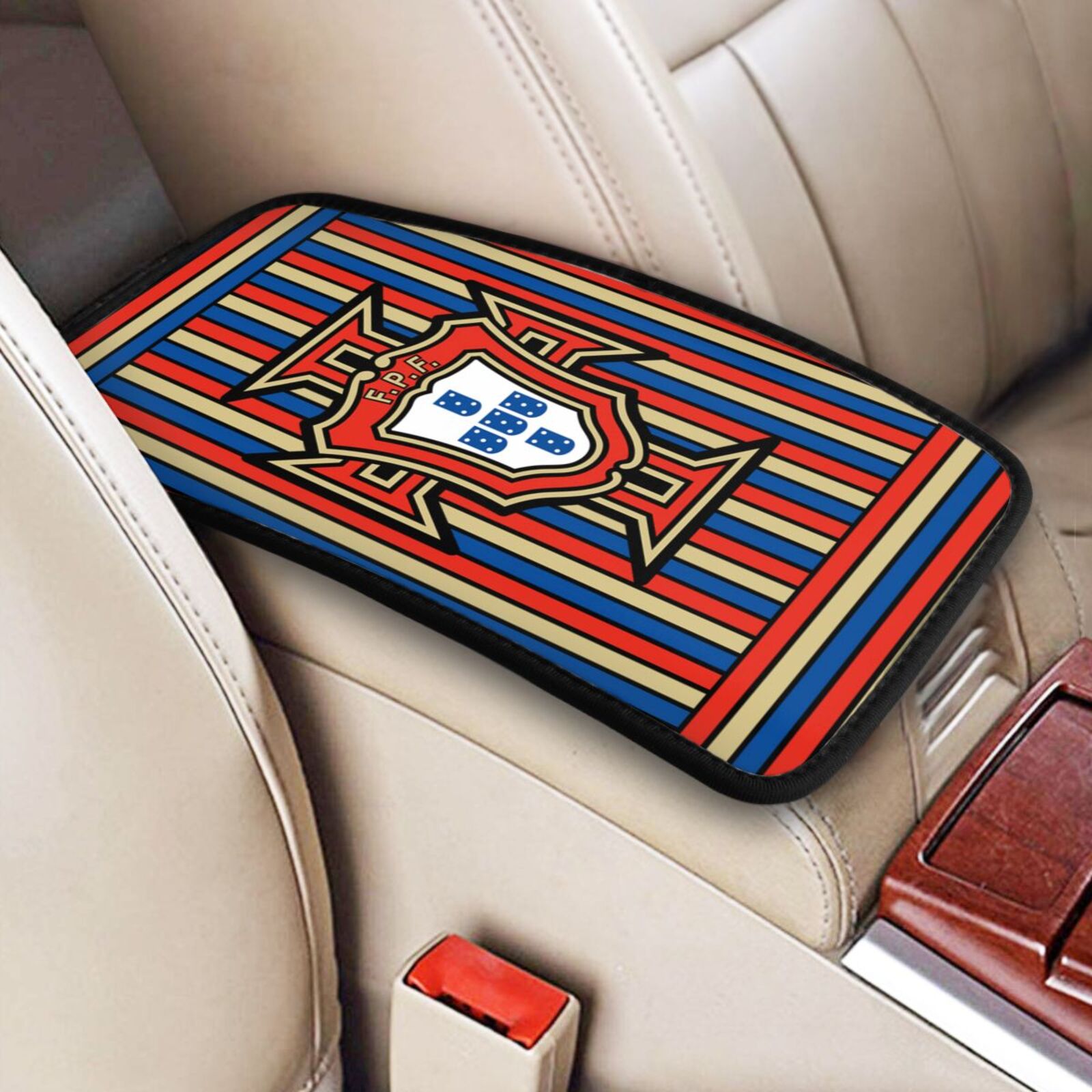 Portugal Car Handrail Box Cushion CHC2611 - Soccerfana