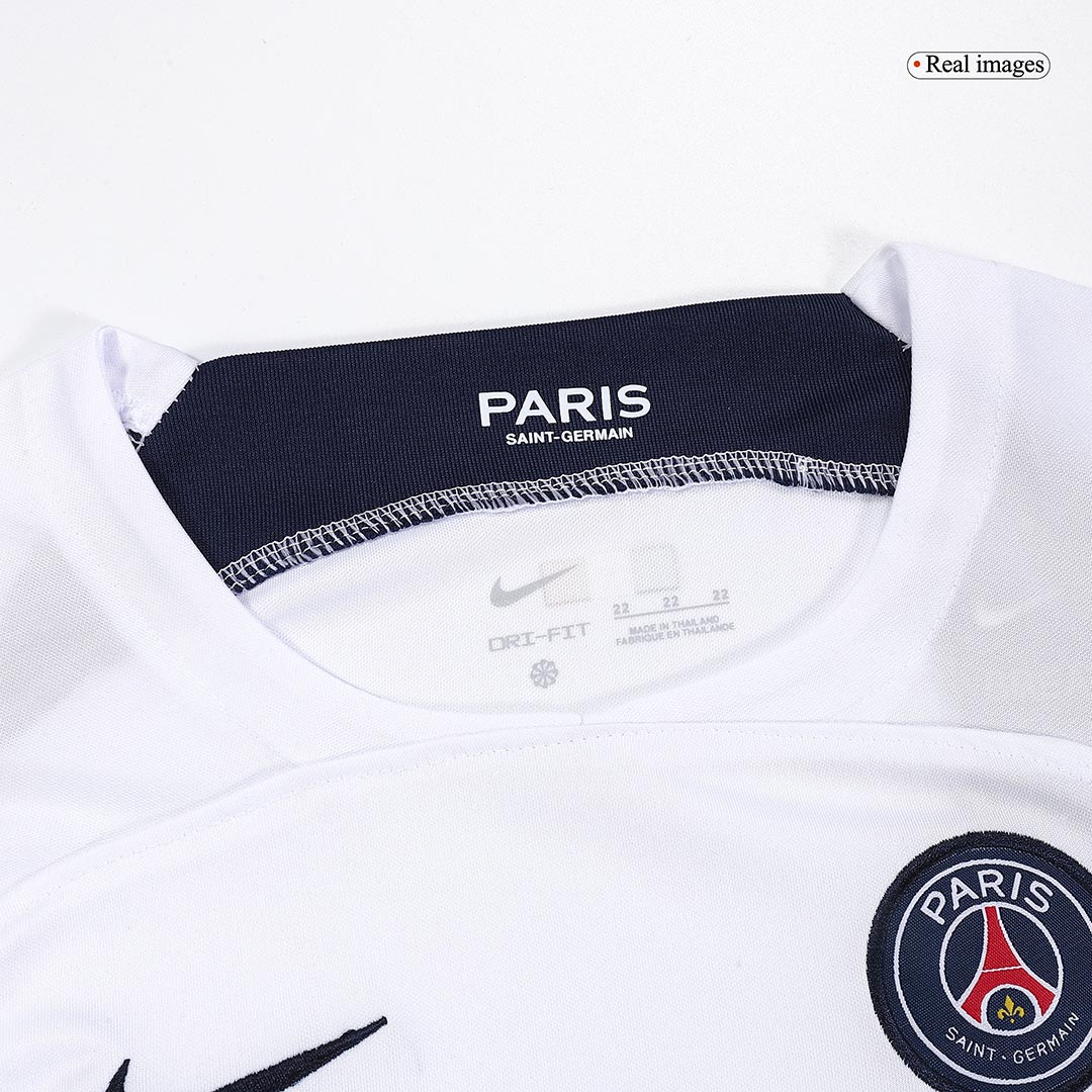 Kid's Paris Saint-Germain Away Jersey+Shorts 23/24 - Soccerfana