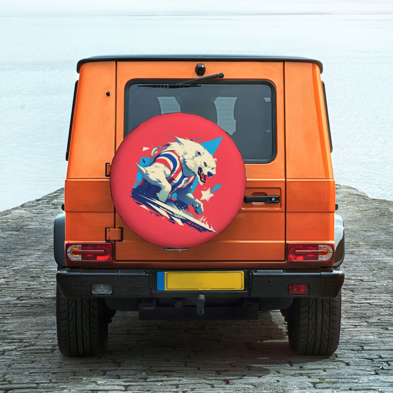 Real Madrid Tire Dust Cover TIC2728 - Soccerfana