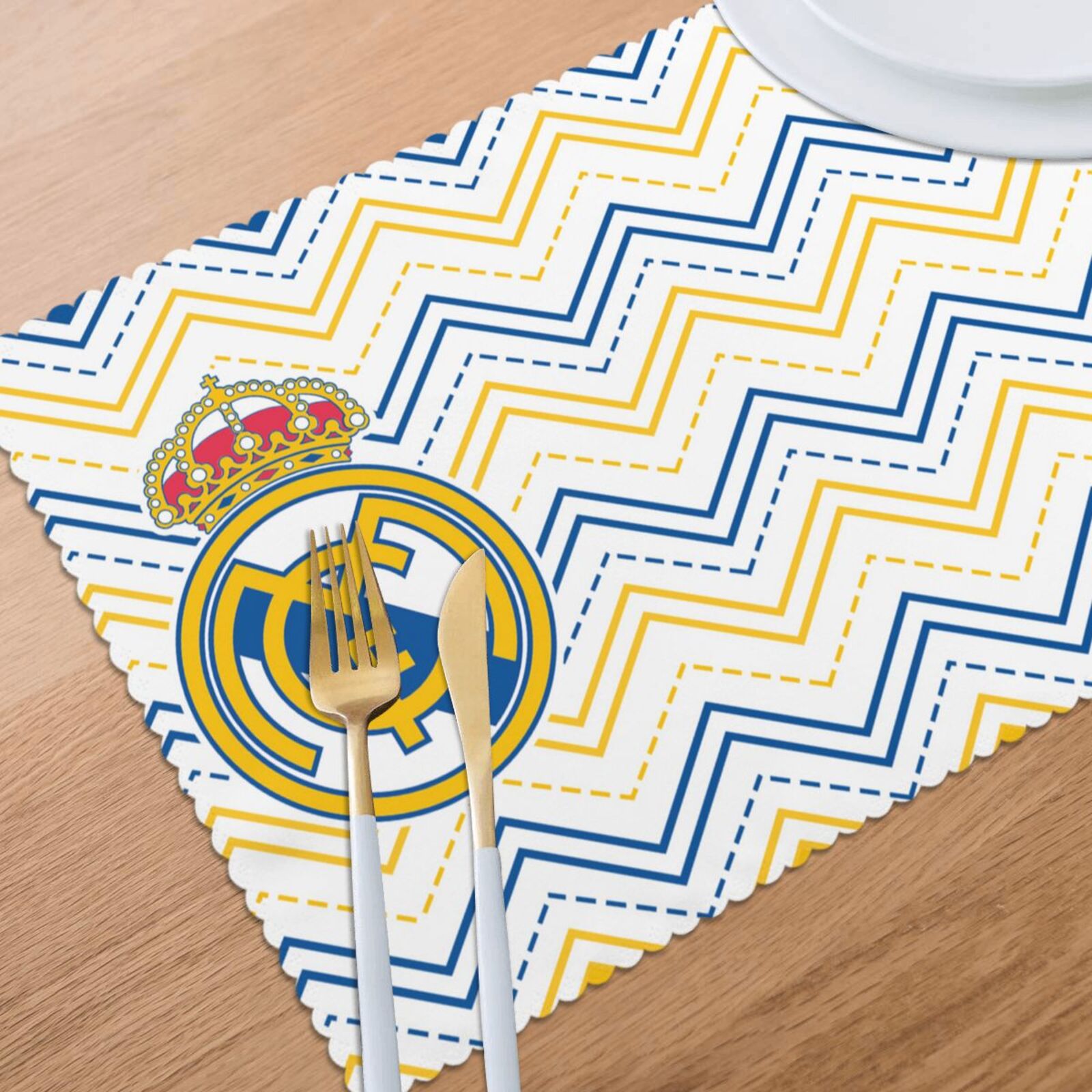 Real Madrid Placemat Set Of 6 PFD2071 - Soccerfana