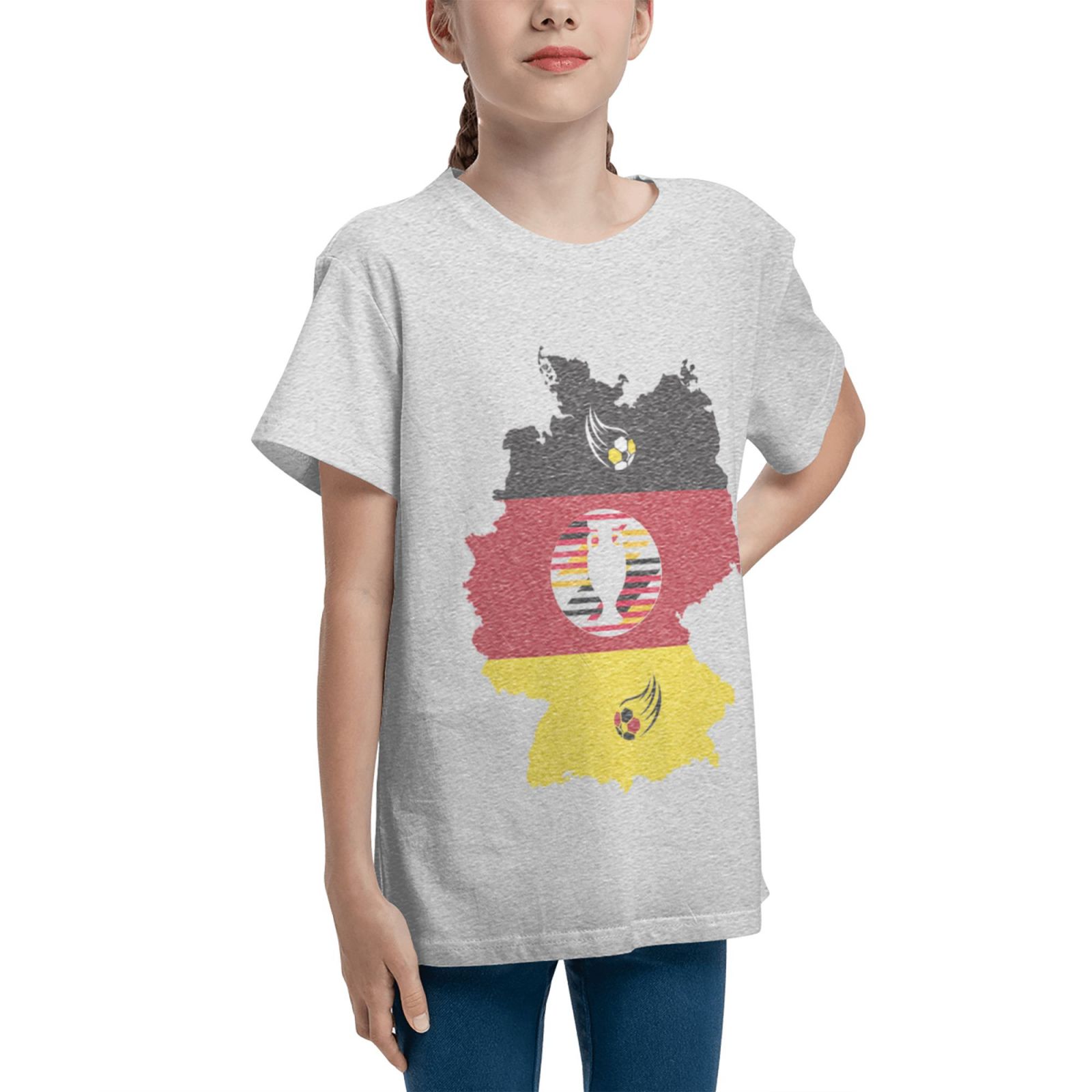 Kid's Germany EURO 2024 Teenage T-shirt TET1769 - Soccerfana