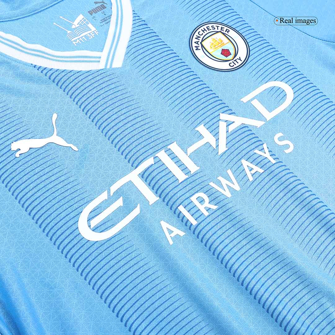 Manchester City Home Jersey 23/24 - Soccerfana