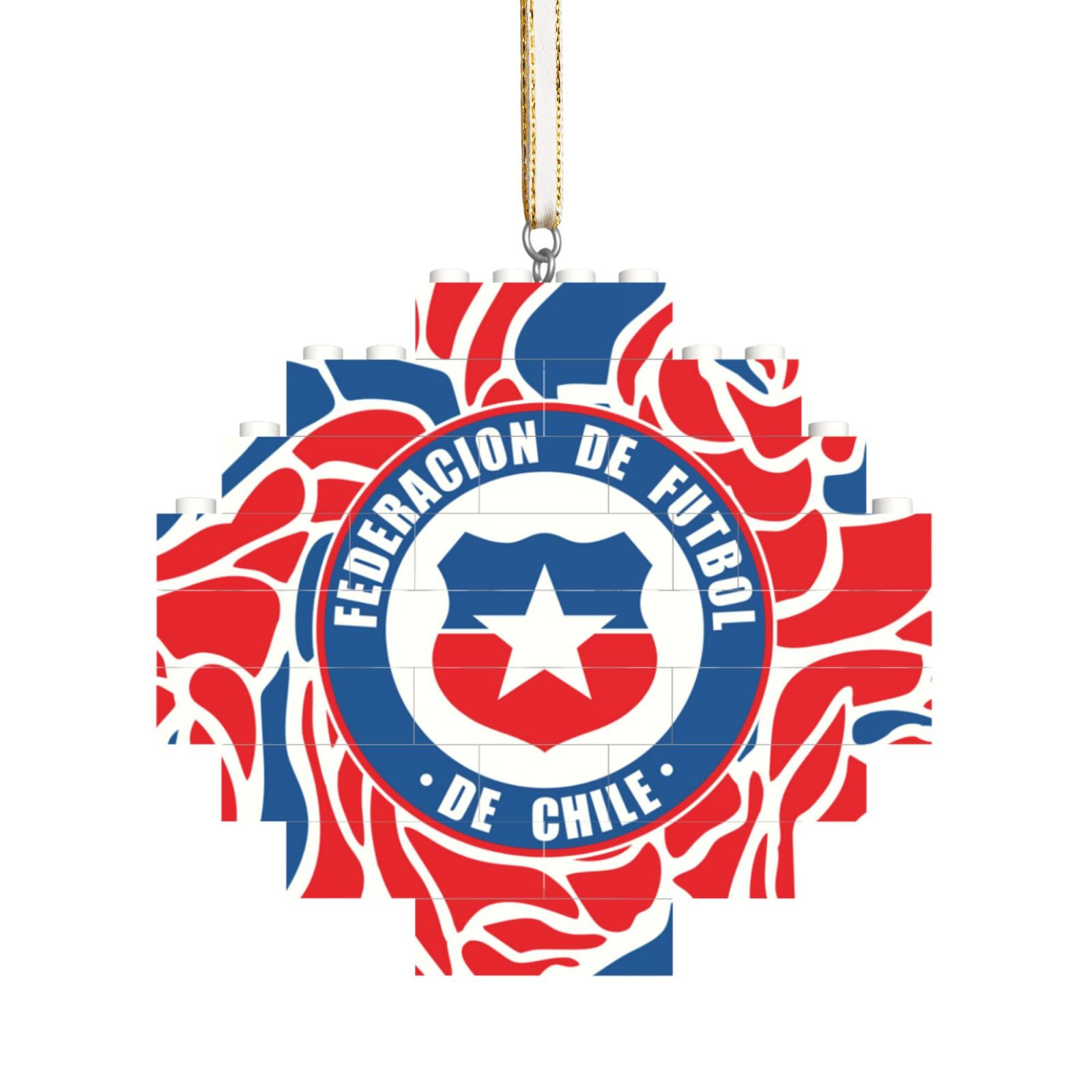 Bayern Munich Building Block Puzzle Ornament BBP2203 - Soccerfana