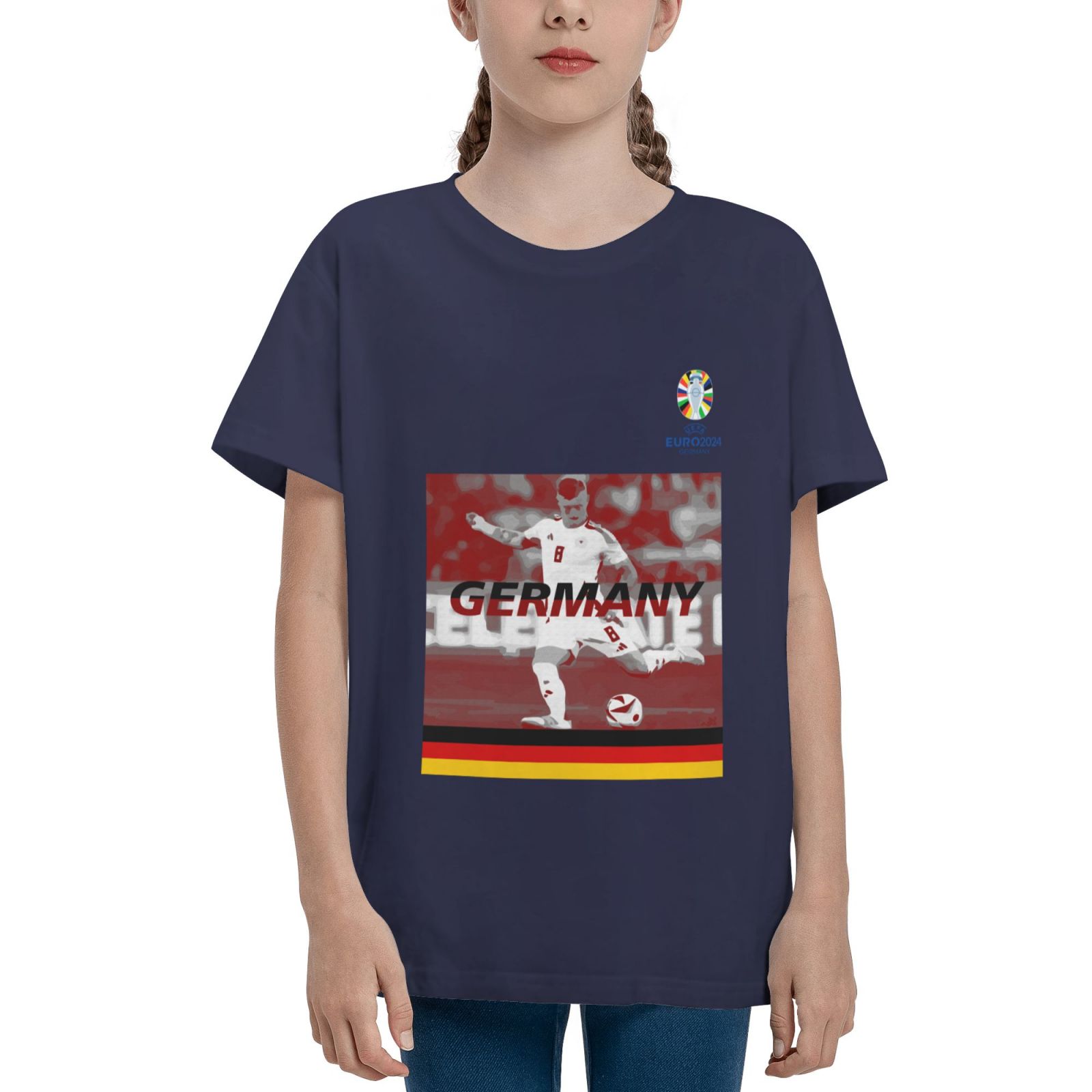 Kid's Germany EURO 2024 Teenage T-shirt TET1710 - Soccerfana
