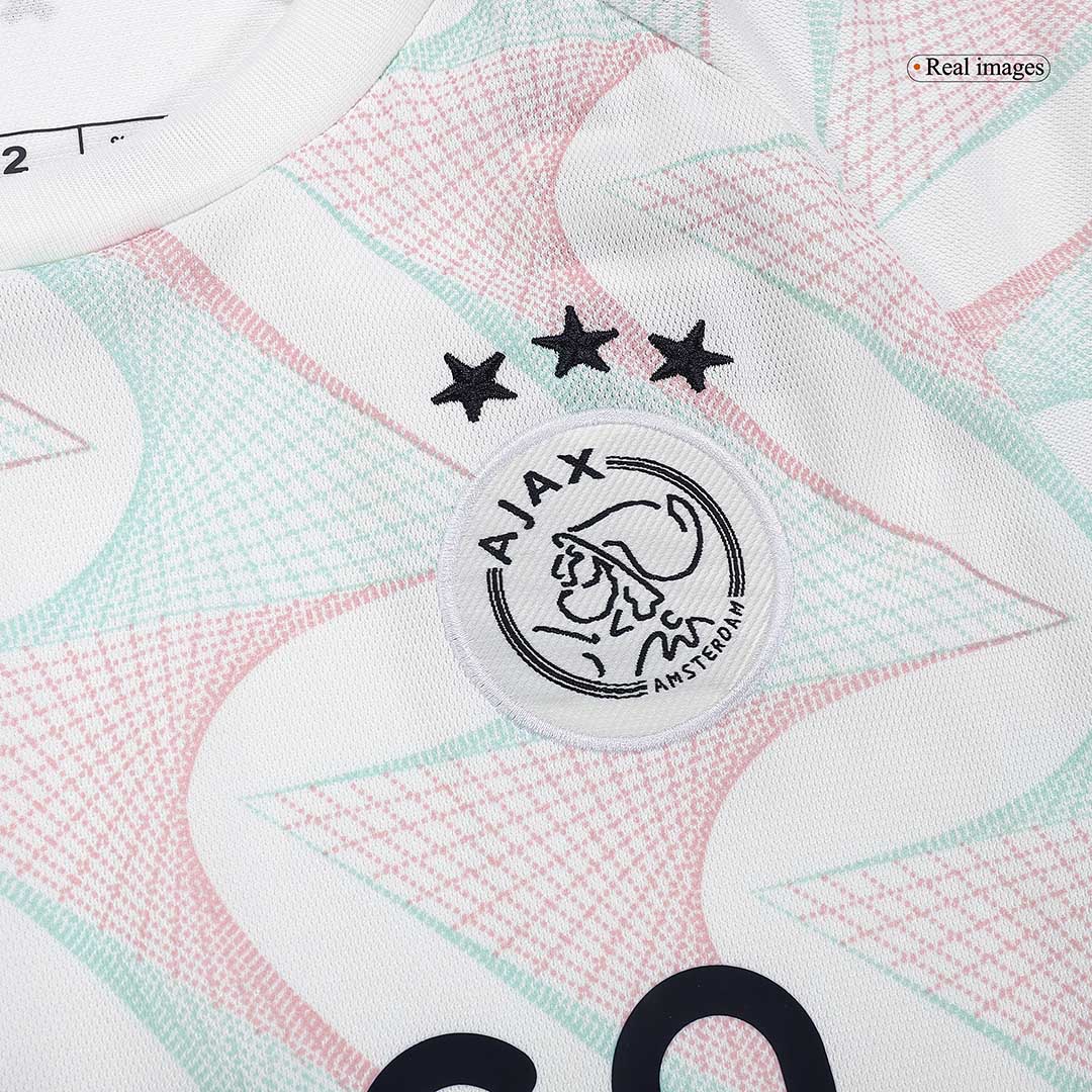 Kid's AJAX Away Jersey+Shorts 23/24 - Soccerfana