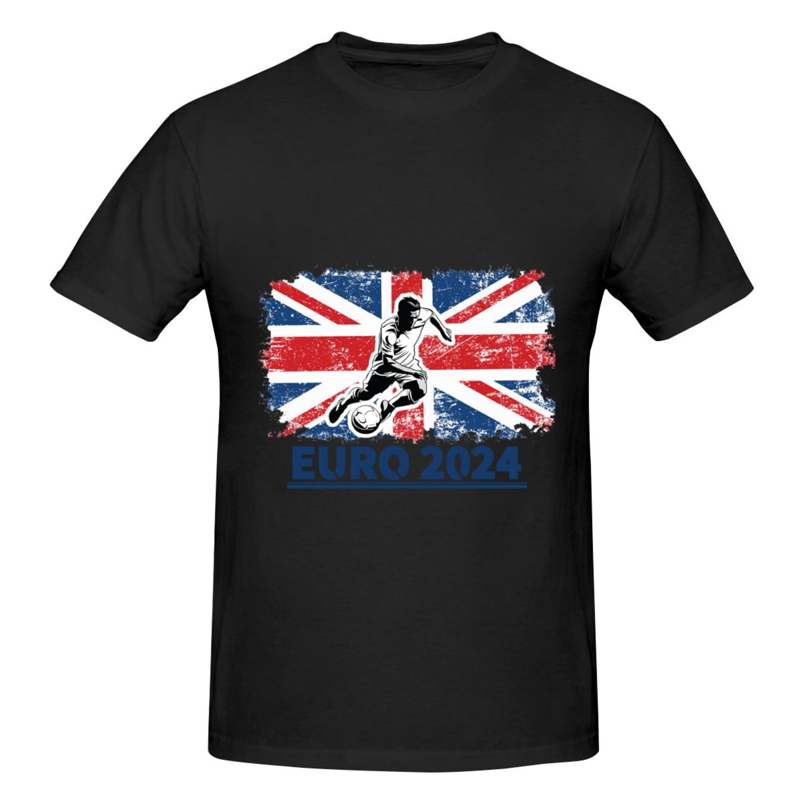 Men's England EURO 2024 Basic Short Sleeve T-Shirt BST1750 - Soccerfana