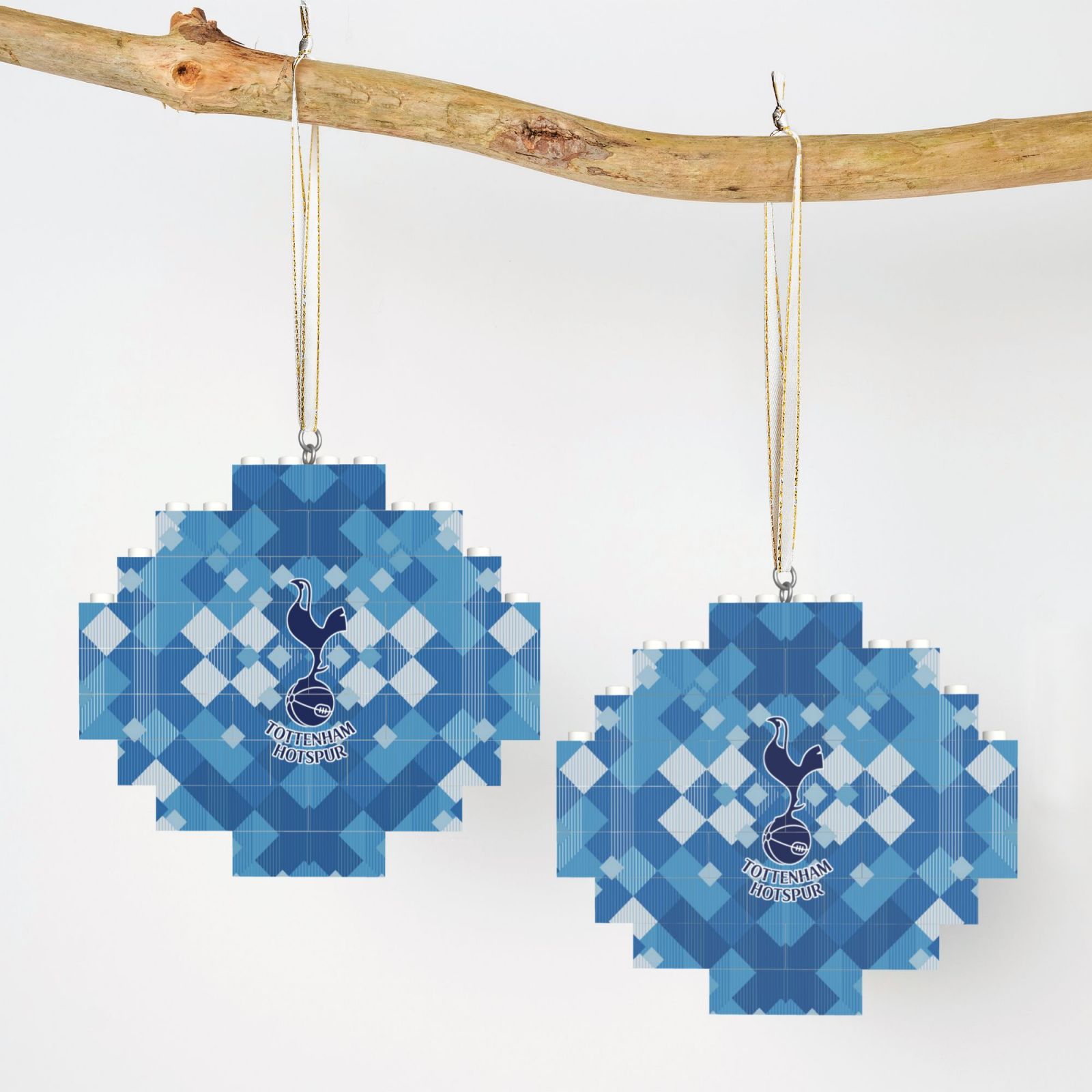 Tottenham Hotspur Building Block Puzzle Ornament BBP1992 - Soccerfana