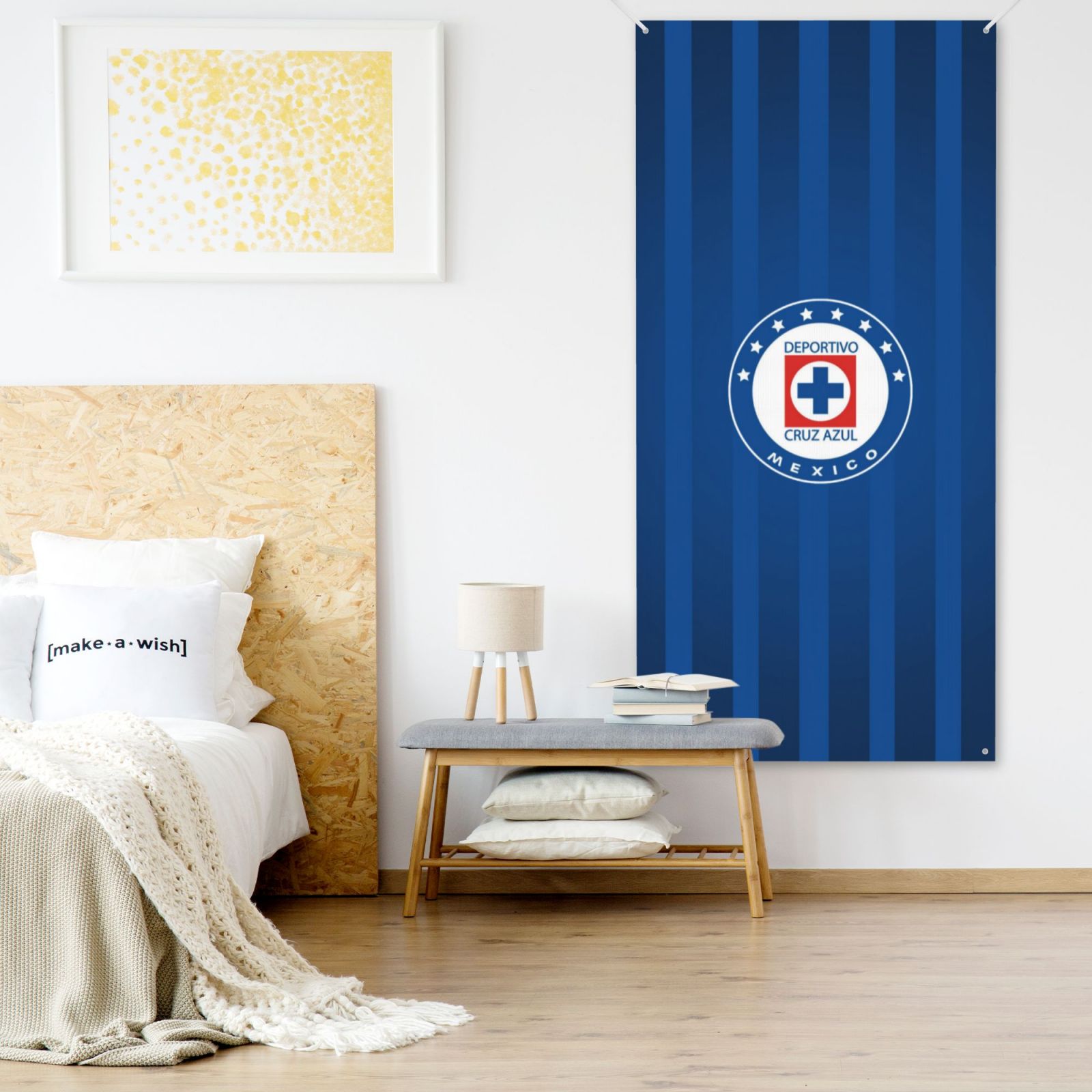 Cruz Azul Door Cover Decorated Banner DCB2789 - Soccerfana