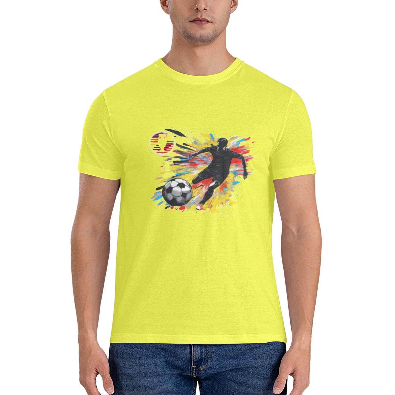 Men's Germany EURO 2024 Basic Short Sleeve T-Shirt BST1748 - Soccerfana