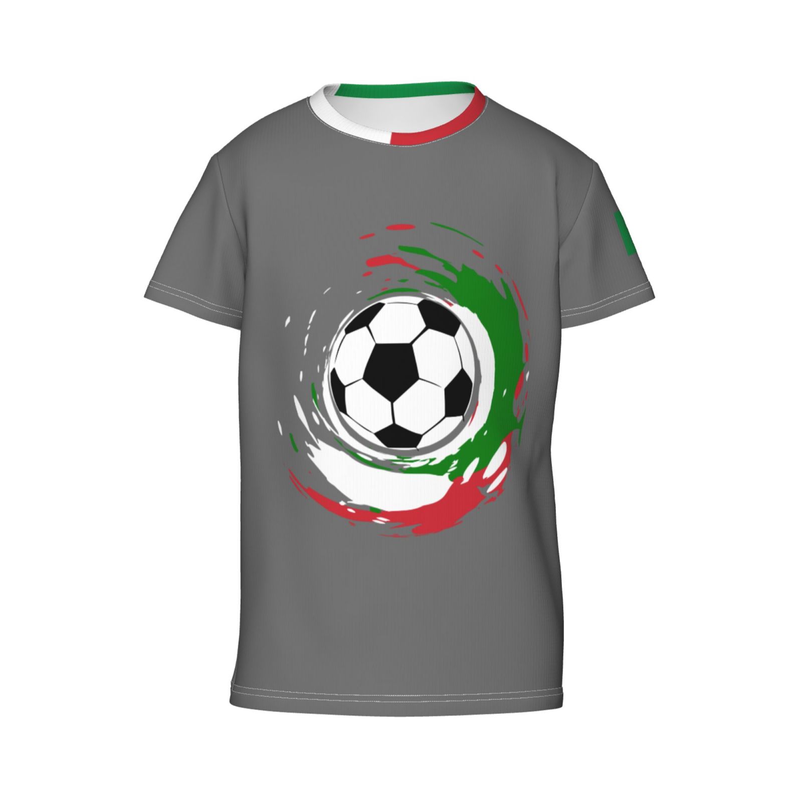 Kid's Italy EURO 2024 Youth Short Sleeve T-Shirt YST1699 - Soccerfana