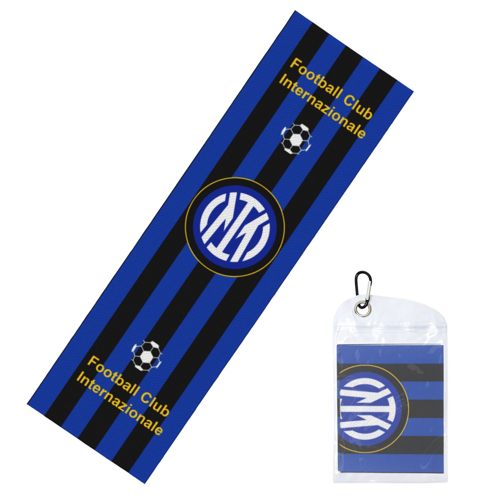 Inter Milan Sport Towel CET1958 - Soccerfana