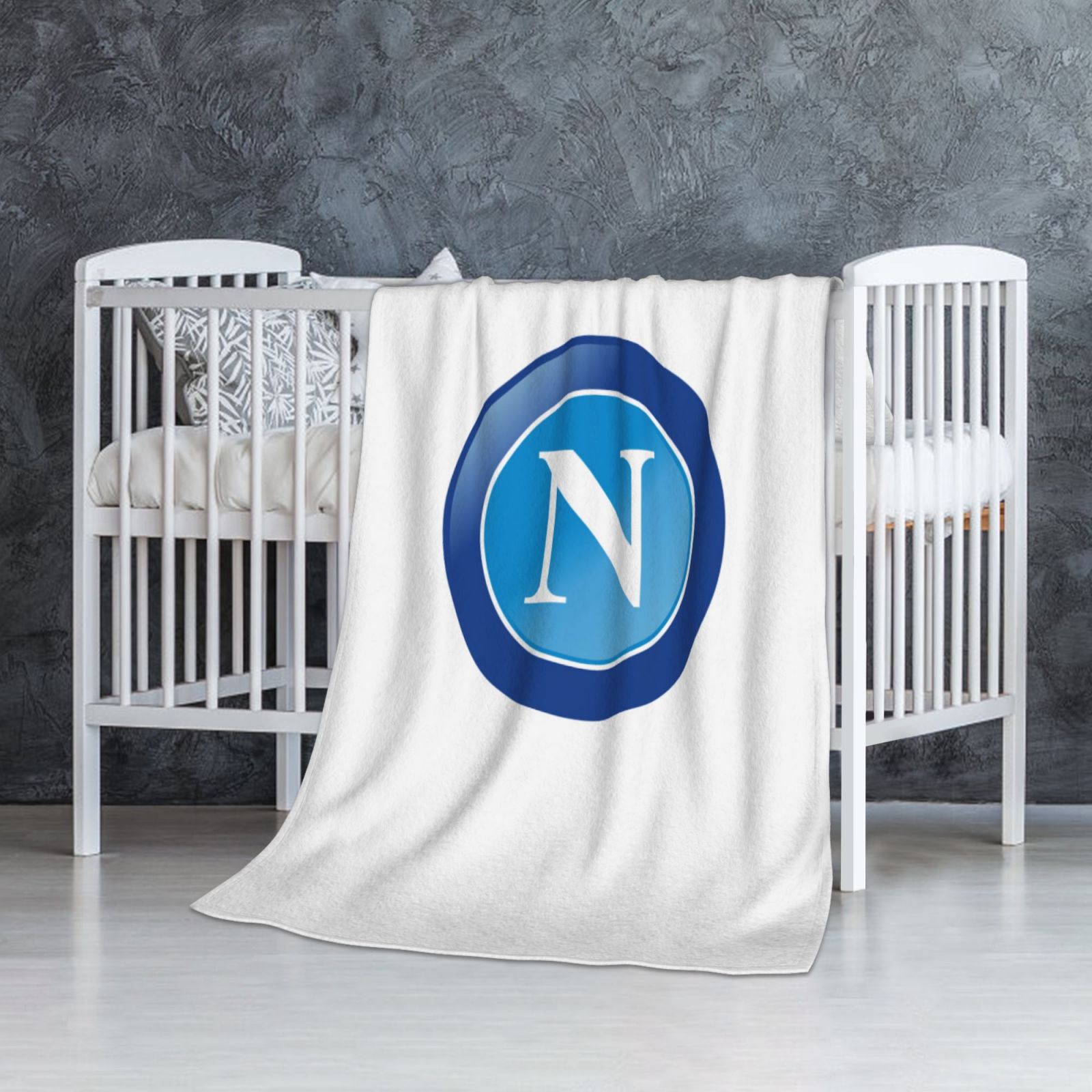 SSC Napoli Flannel Blanket FLB1585 - Soccerfana