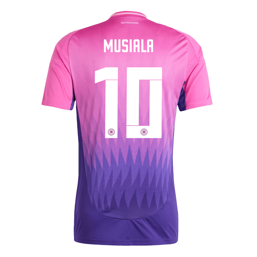 Jamal Musiala #10 Germany Away Jersey EURO 2024 - Soccerfana