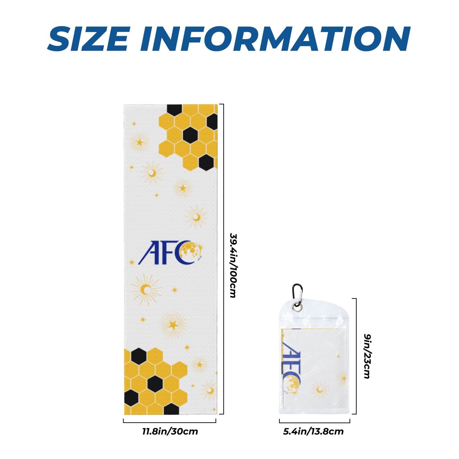 Asian Football Confederation Sport Towel CET1959 - Soccerfana