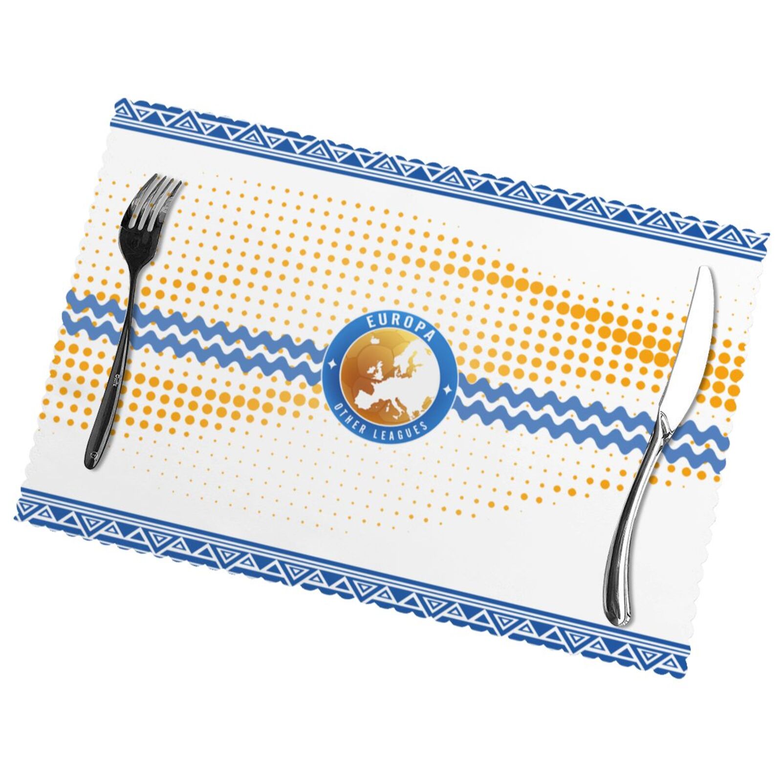 UEFA Europa League Placemat Set Of 6 PFD2043 - Soccerfana