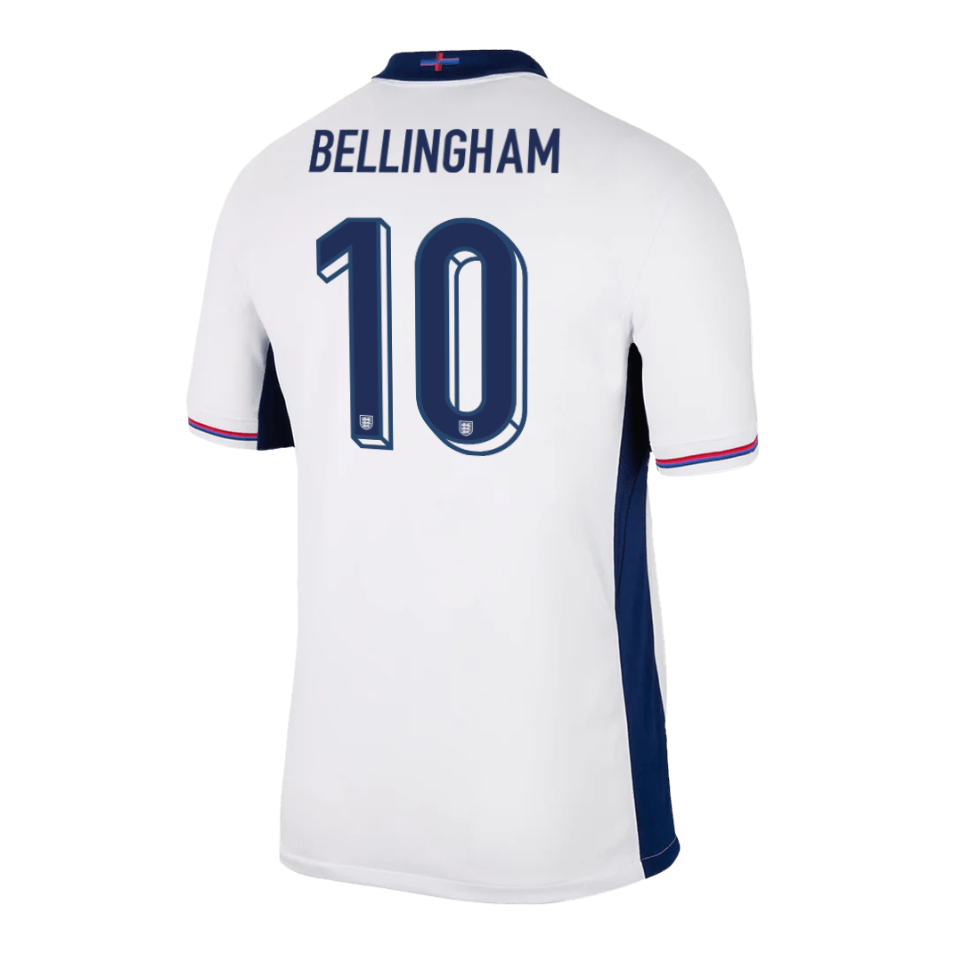 Jude Bellingham #10 England Home Jersey EURO 2024 - Soccerfana