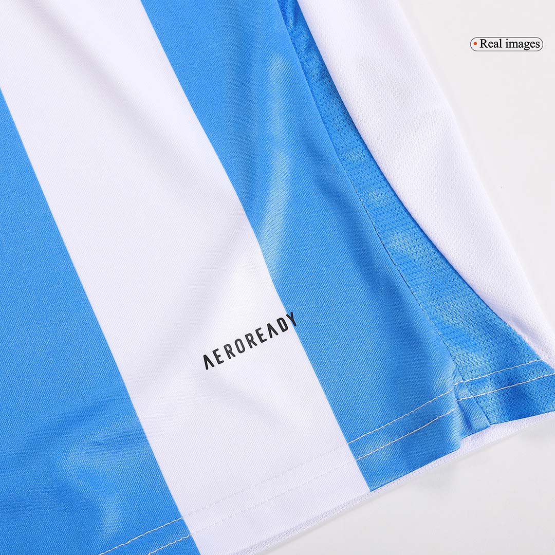 Kid's Argentina Home Jersey+Shorts Copa America 2024 - Soccerfana