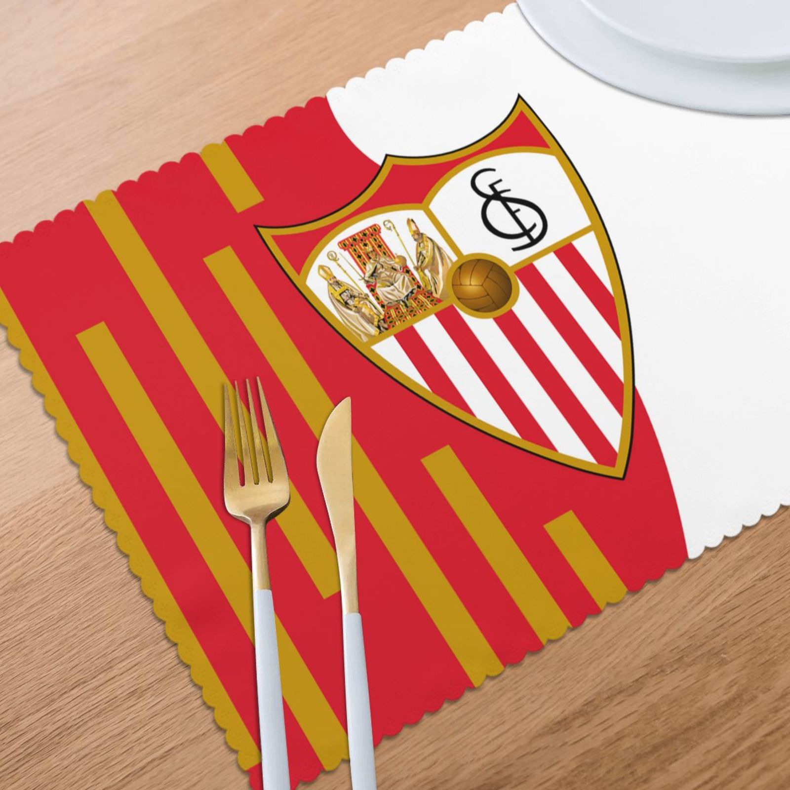 Sevilla Building Placemat Set Of 6 PFD2050 - Soccerfana
