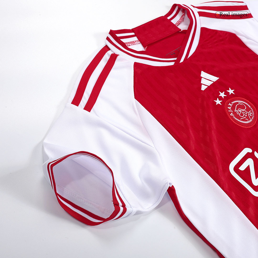Kid's AJAX Home Jersey+Shorts 23/24 - Soccerfana