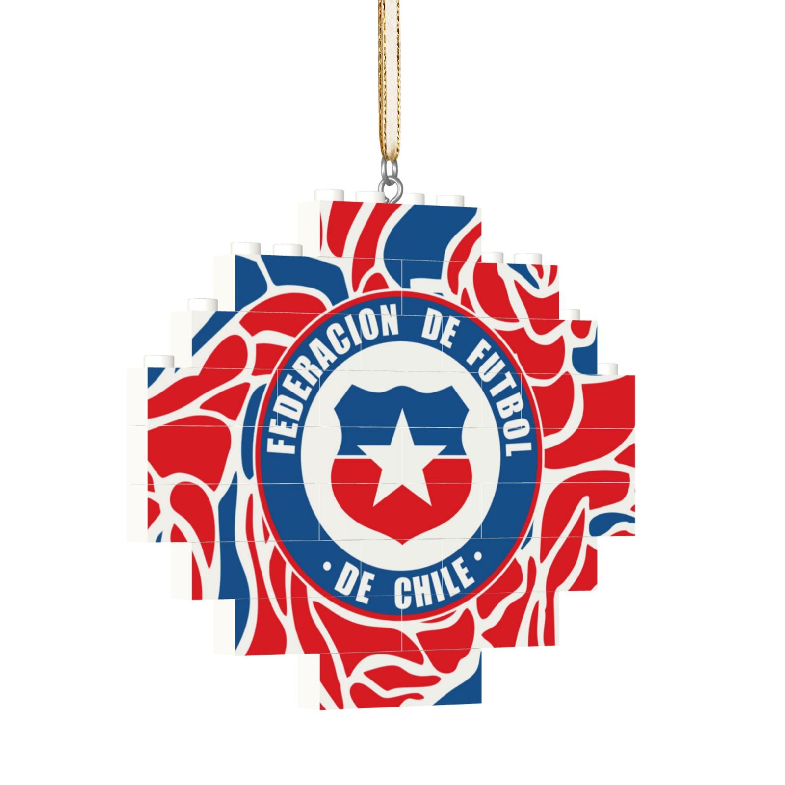 Bayern Munich Building Block Puzzle Ornament BBP2203 - Soccerfana