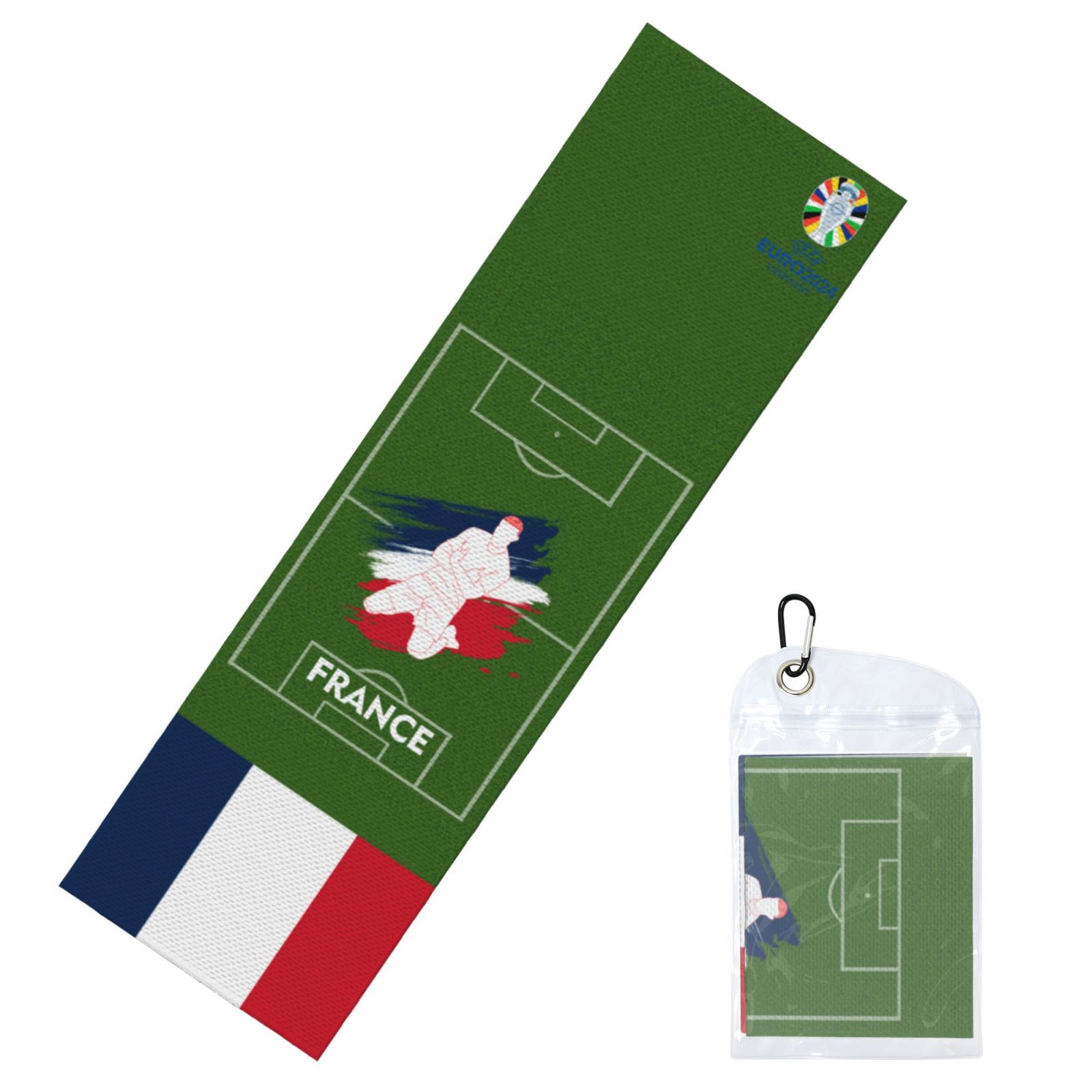 France EURO 2024 Cold Exercise Towel CET1708 - Soccerfana