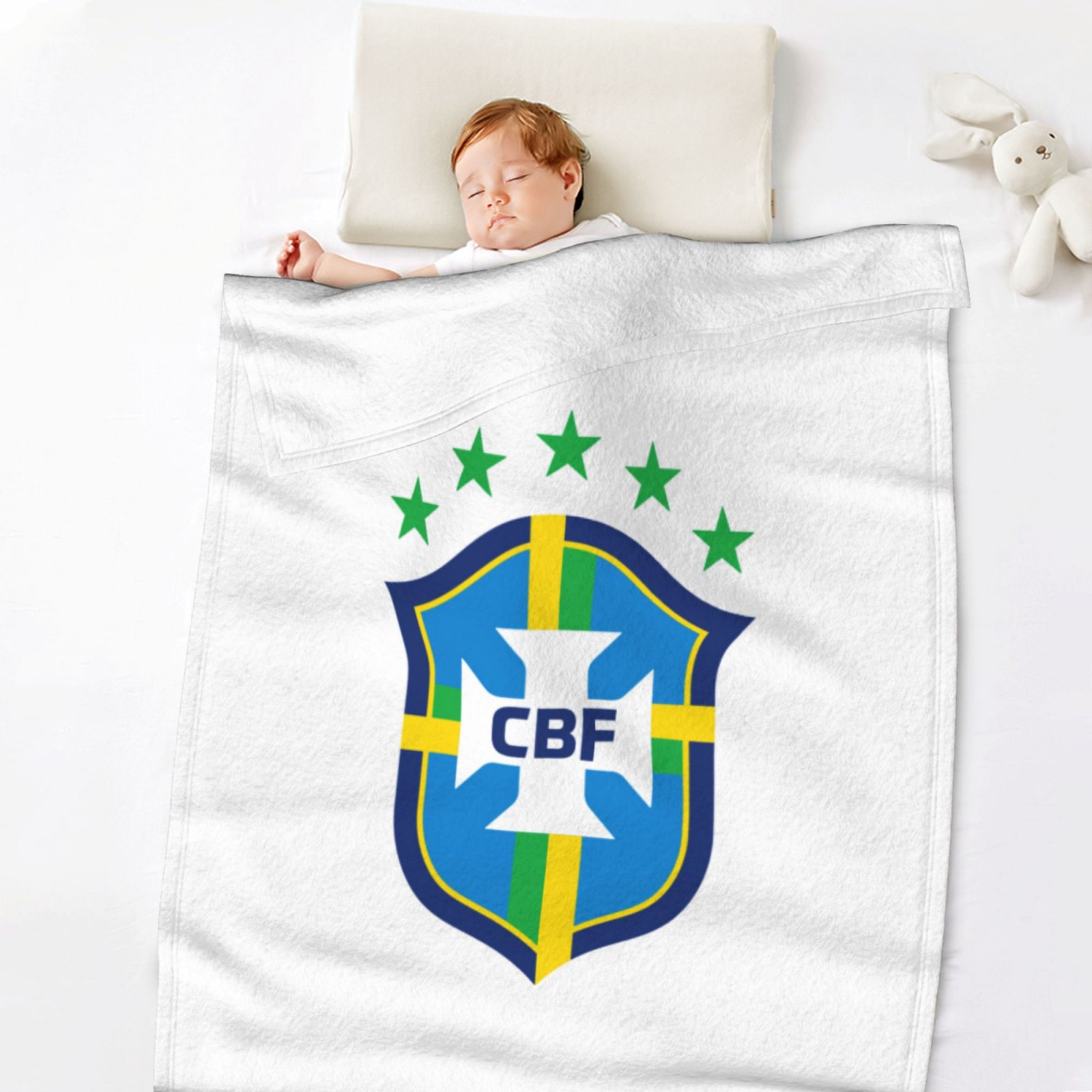 Brazil Flannel Blanket FLB1533 - Soccerfana