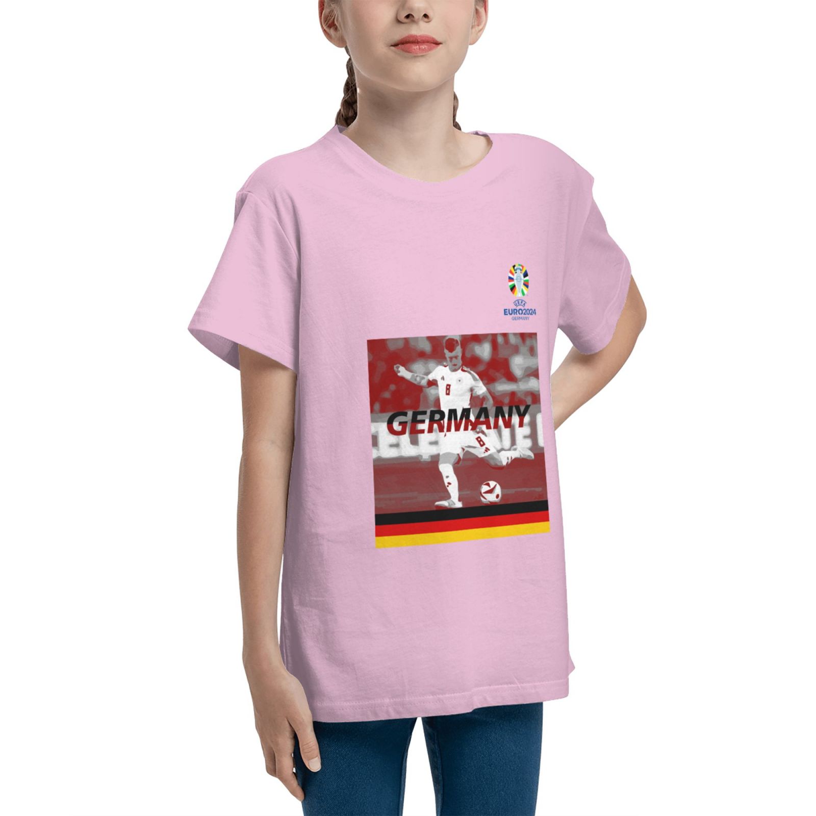 Kid's Germany EURO 2024 Teenage T-shirt TET1710 - Soccerfana