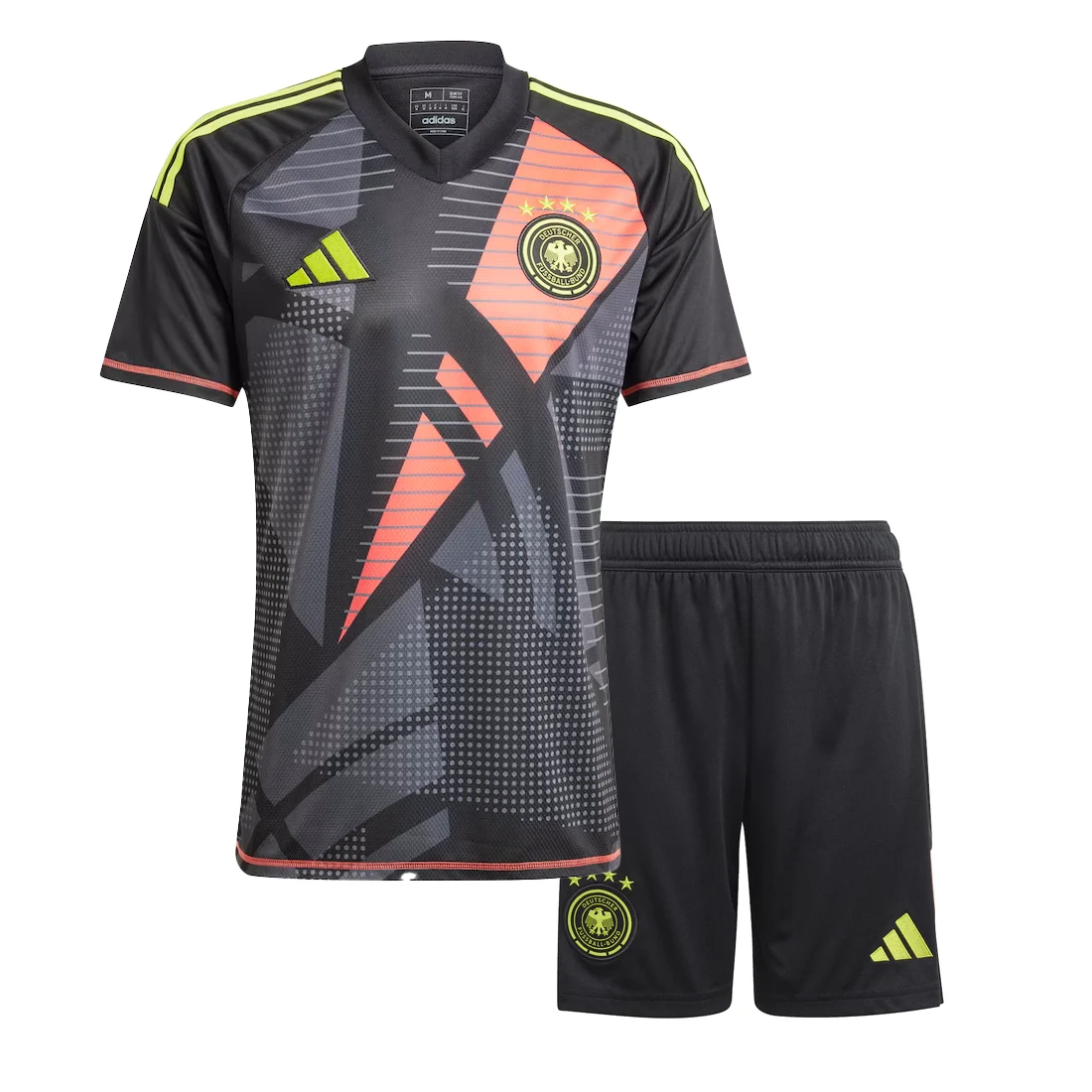 Kid's Germany Goalkeeper Jersey+Shorts EURO 2024 - Soccerfana