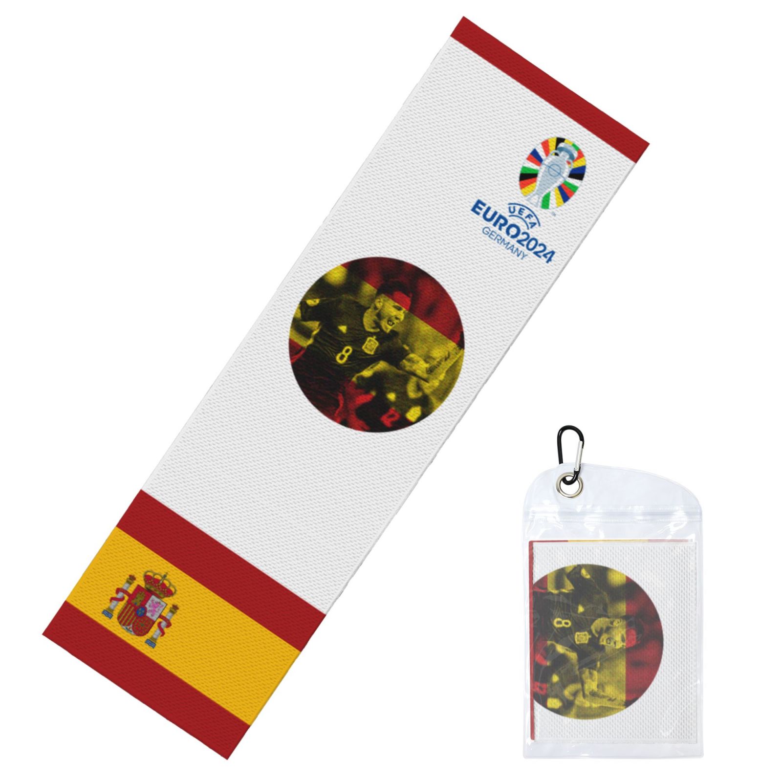 Spain EURO 2024 Cold Exercise Towel CET1742 - Soccerfana