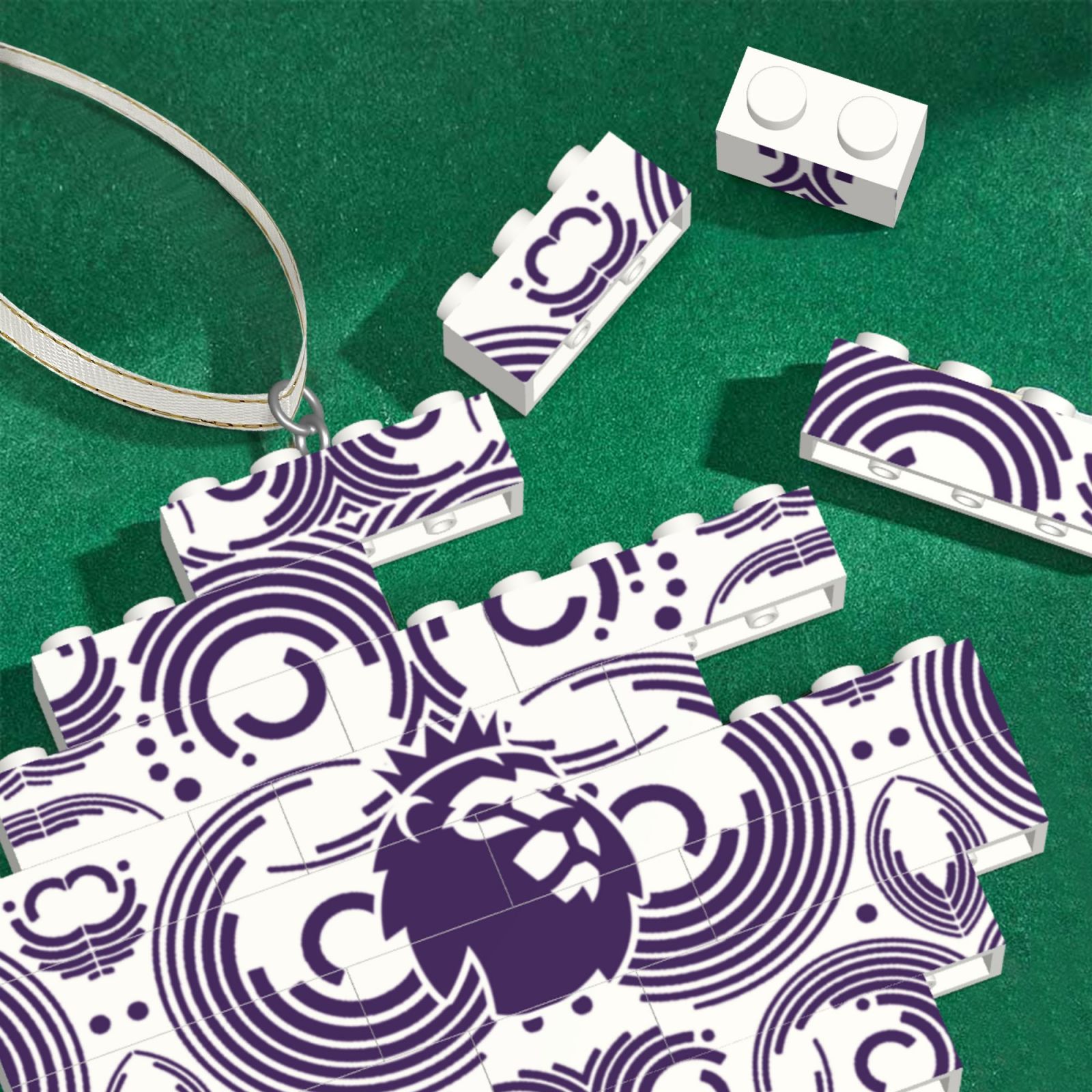 Premier League Building Block Puzzle Ornament BBP1997 - Soccerfana