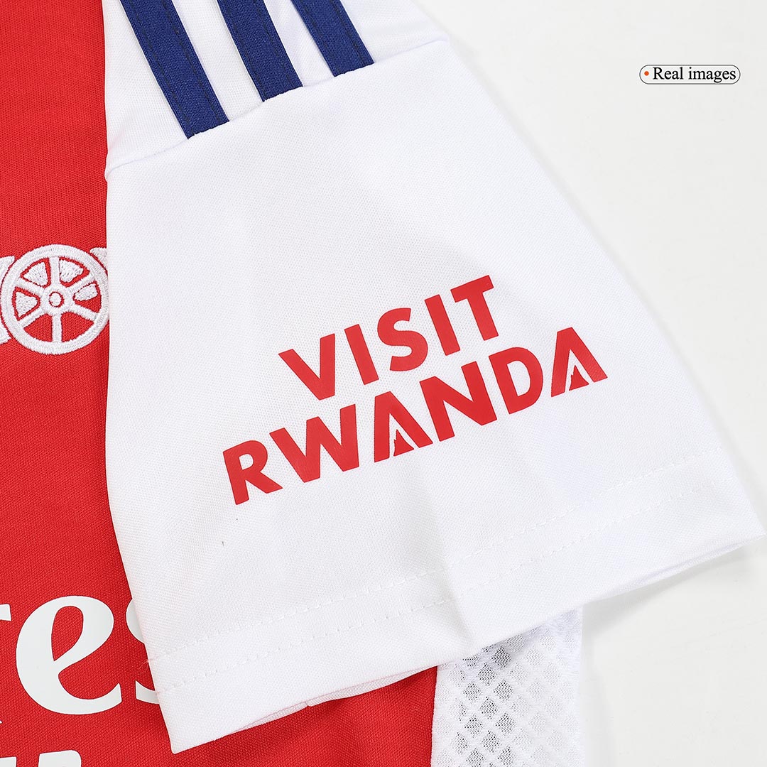 Kid's Arsenal Home Jersey+Shorts 2024/25 - Soccerfana