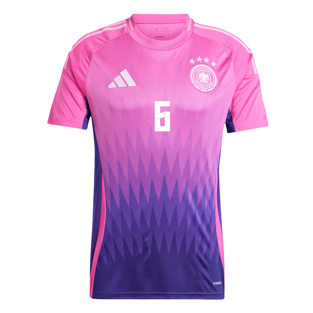 Joshua Kimmich #6 Germany Away Jersey EURO 2024 - Soccerfana