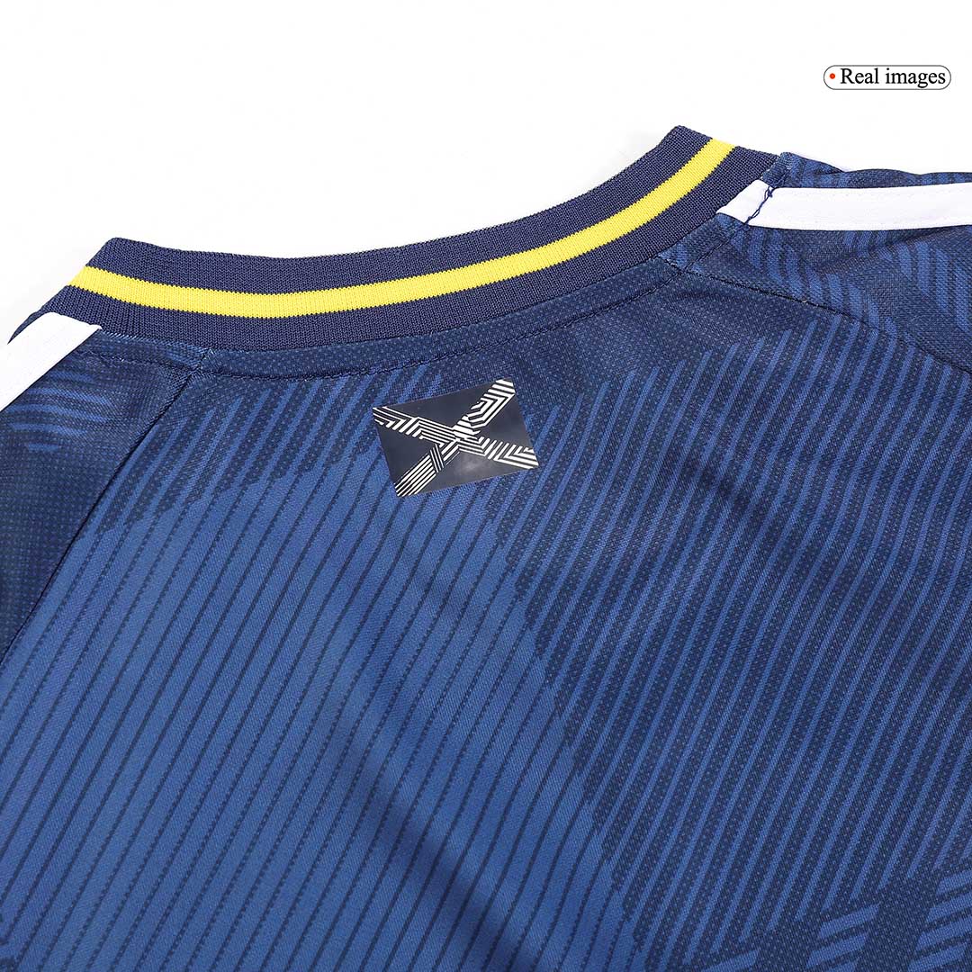Kid's Scotland Home Jersey+Shorts EURO 2024 - Soccerfana