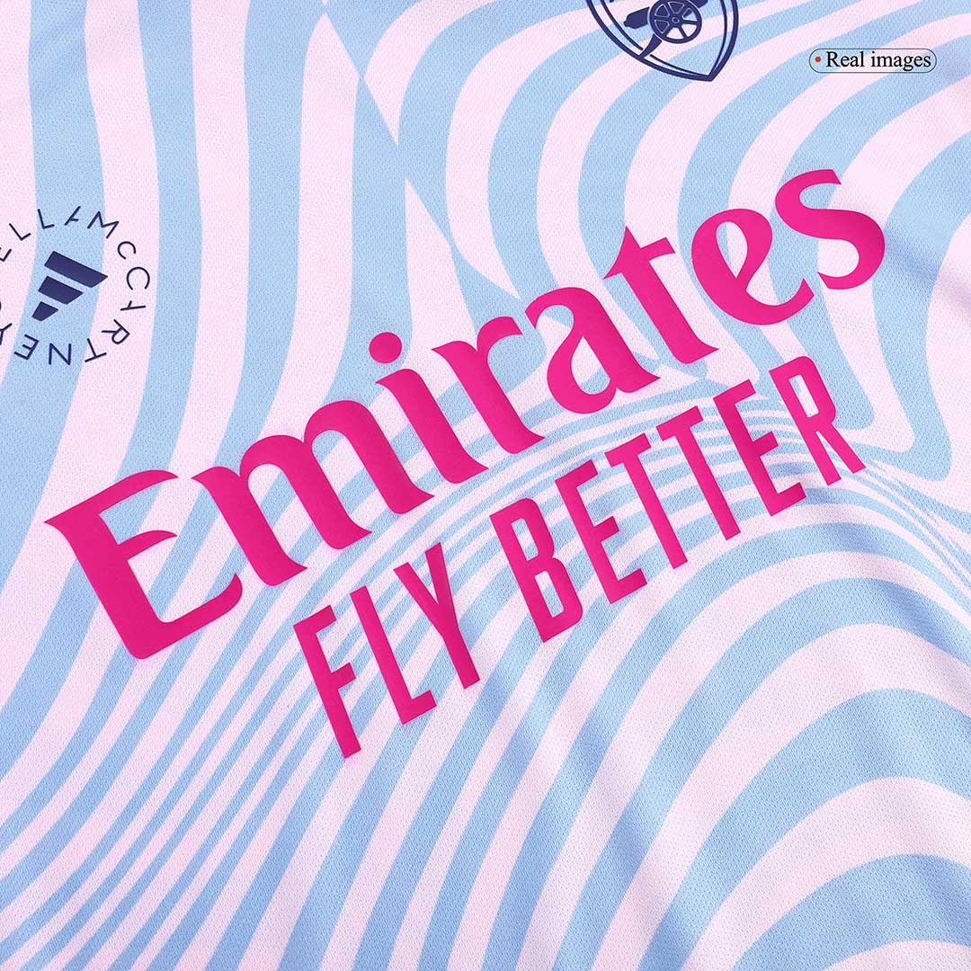 Arsenal X Stella McCartney Away Jersey 23/24 - Soccerfana
