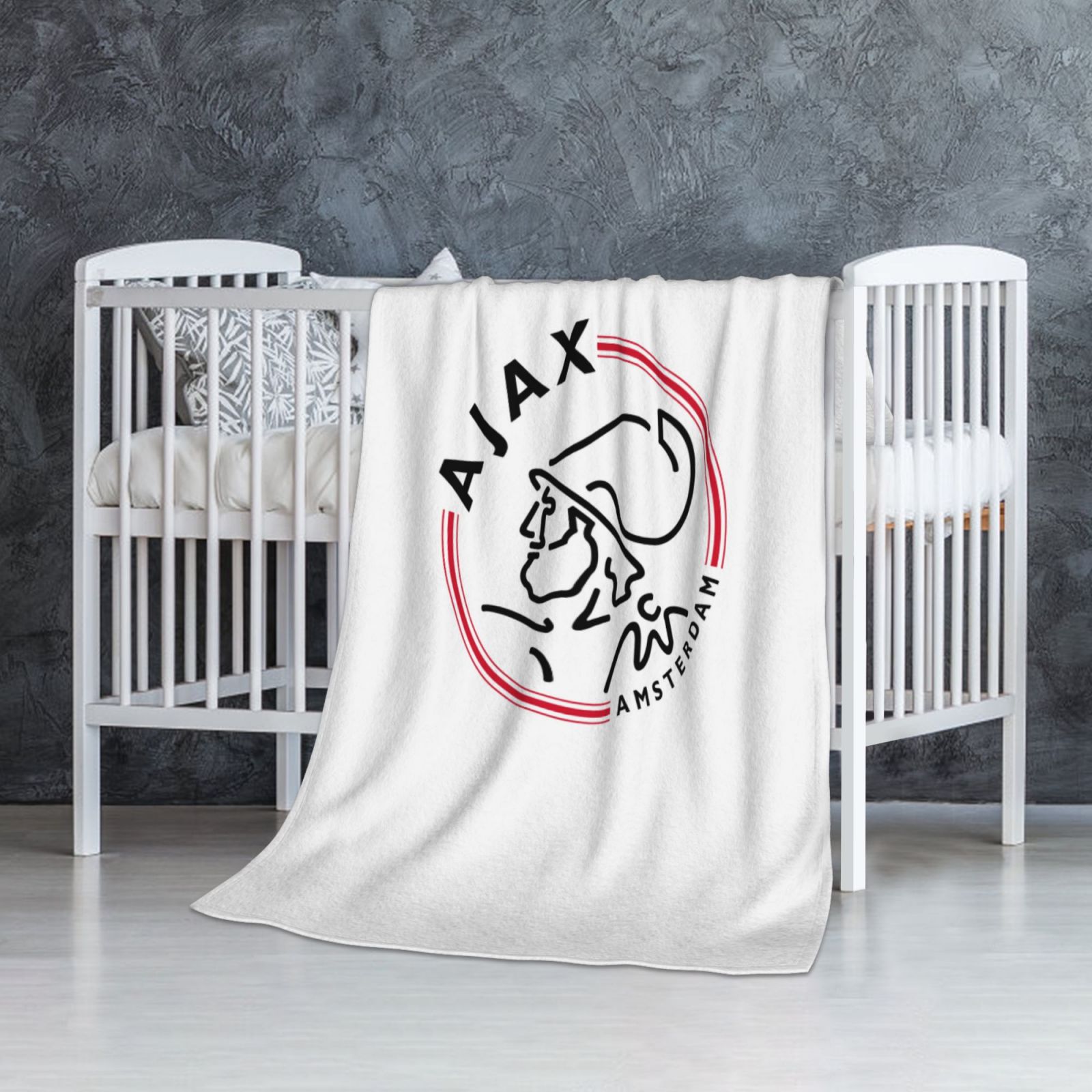 Ajax Flannel Blanket FLB1561 - Soccerfana