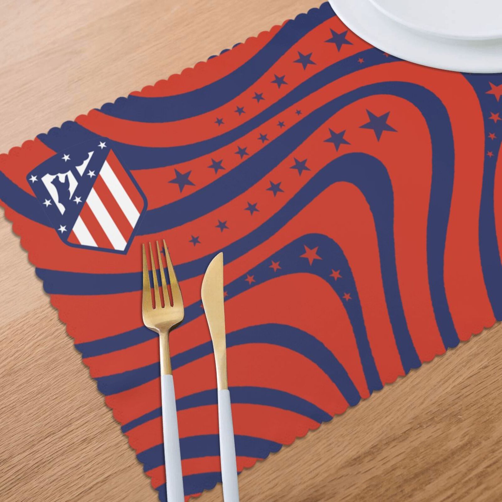 Atletico Madrid Placemat Set Of 6 PFD2274 - Soccerfana