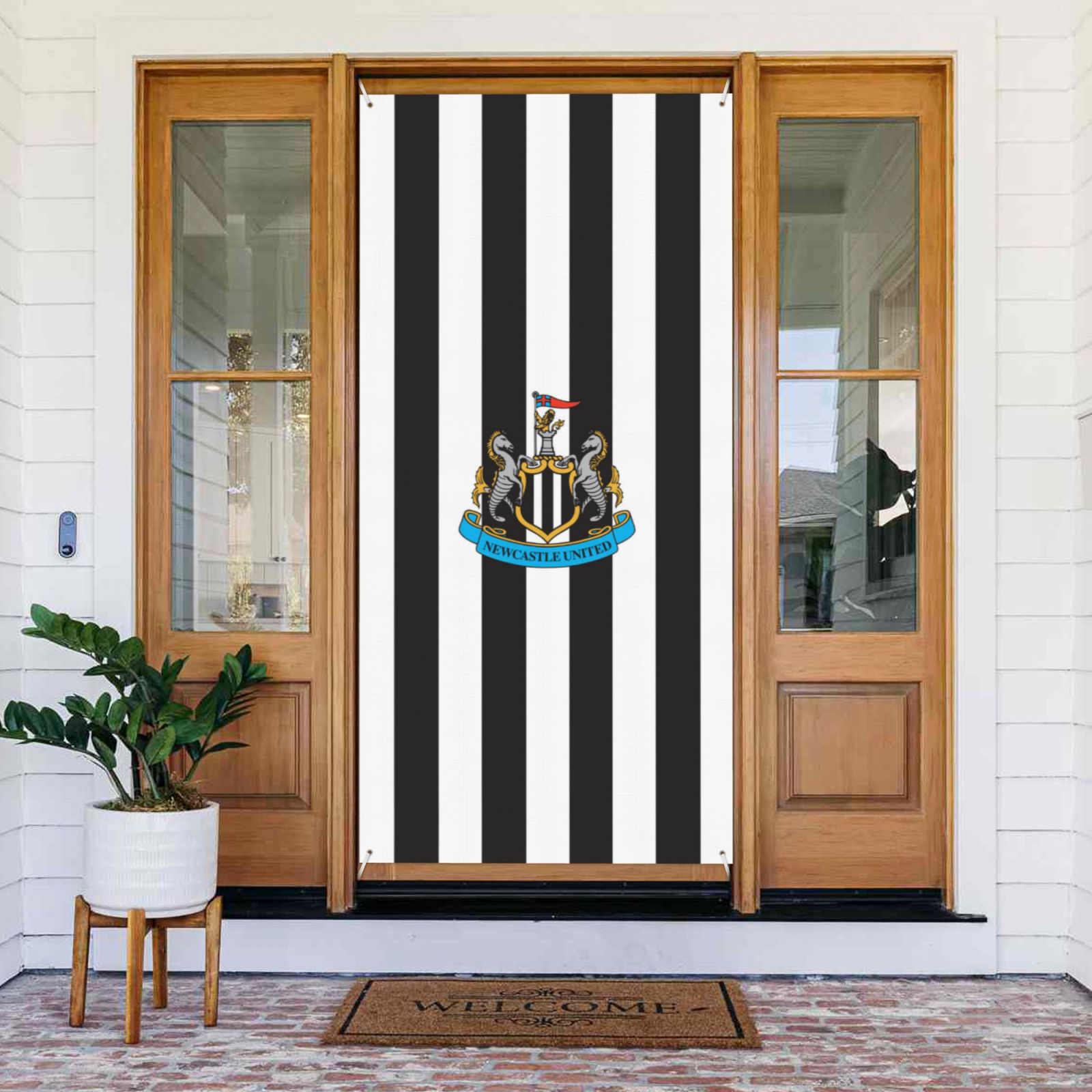 Newcastle United Door Cover Decorated Banner DCB2790 - Soccerfana