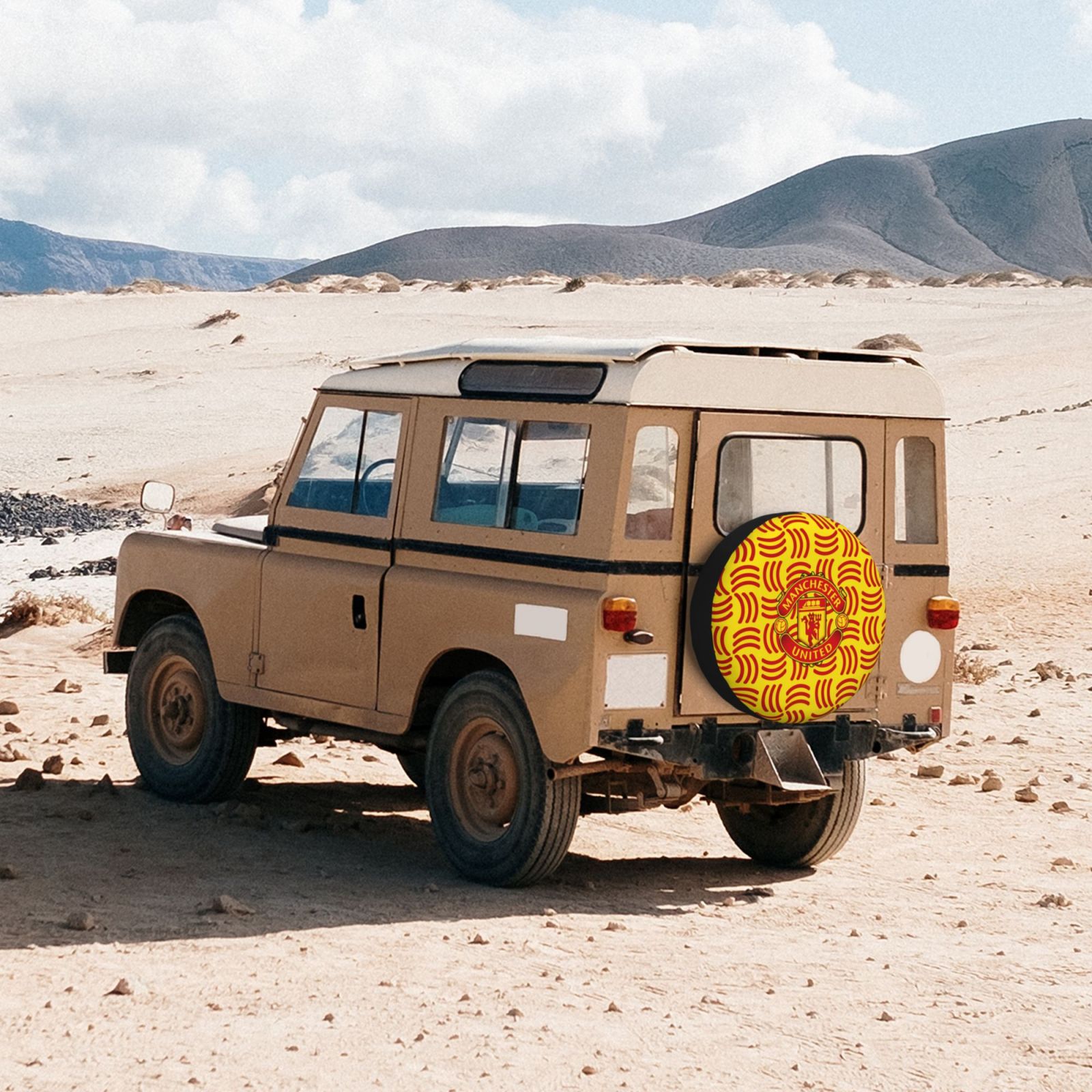 Manchester United Car Tire Dust Cover TIC2776 - Soccerfana